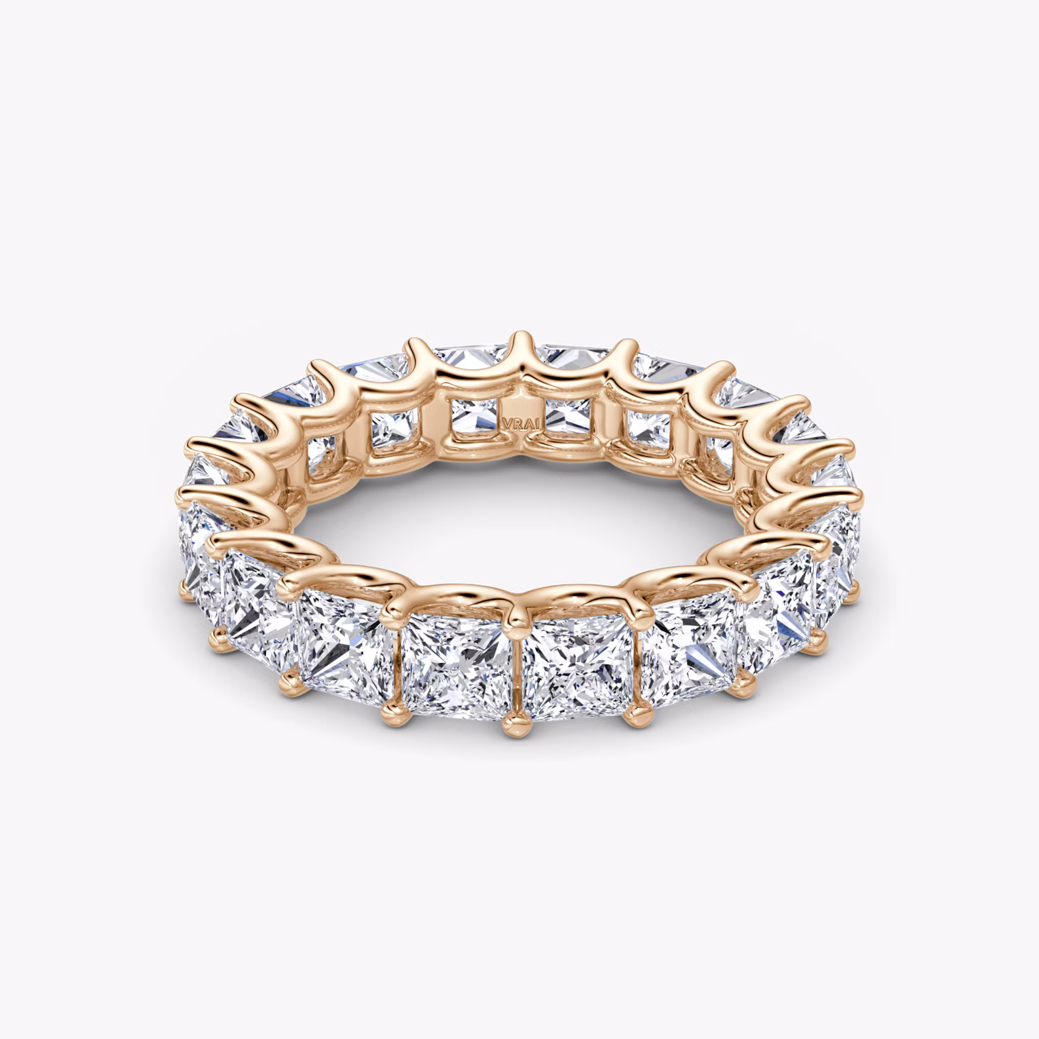 The Eternity Band Princess | Rose Gold