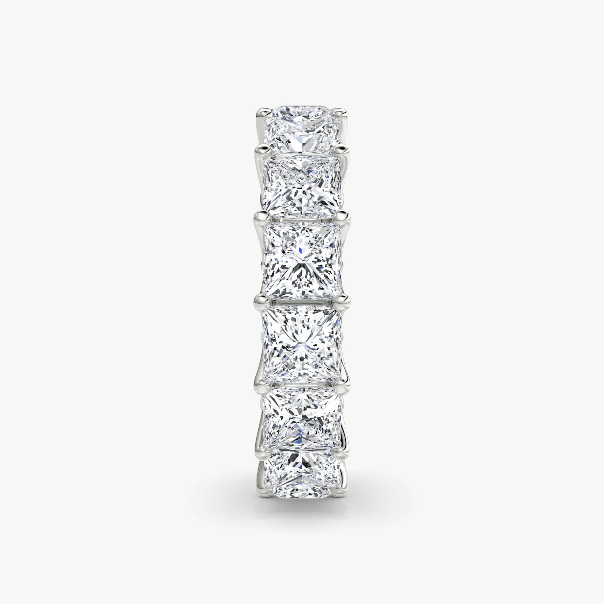 The Eternity Band | Princess | Platinum | bandStyle: full | caratWeight: 7.5ct
