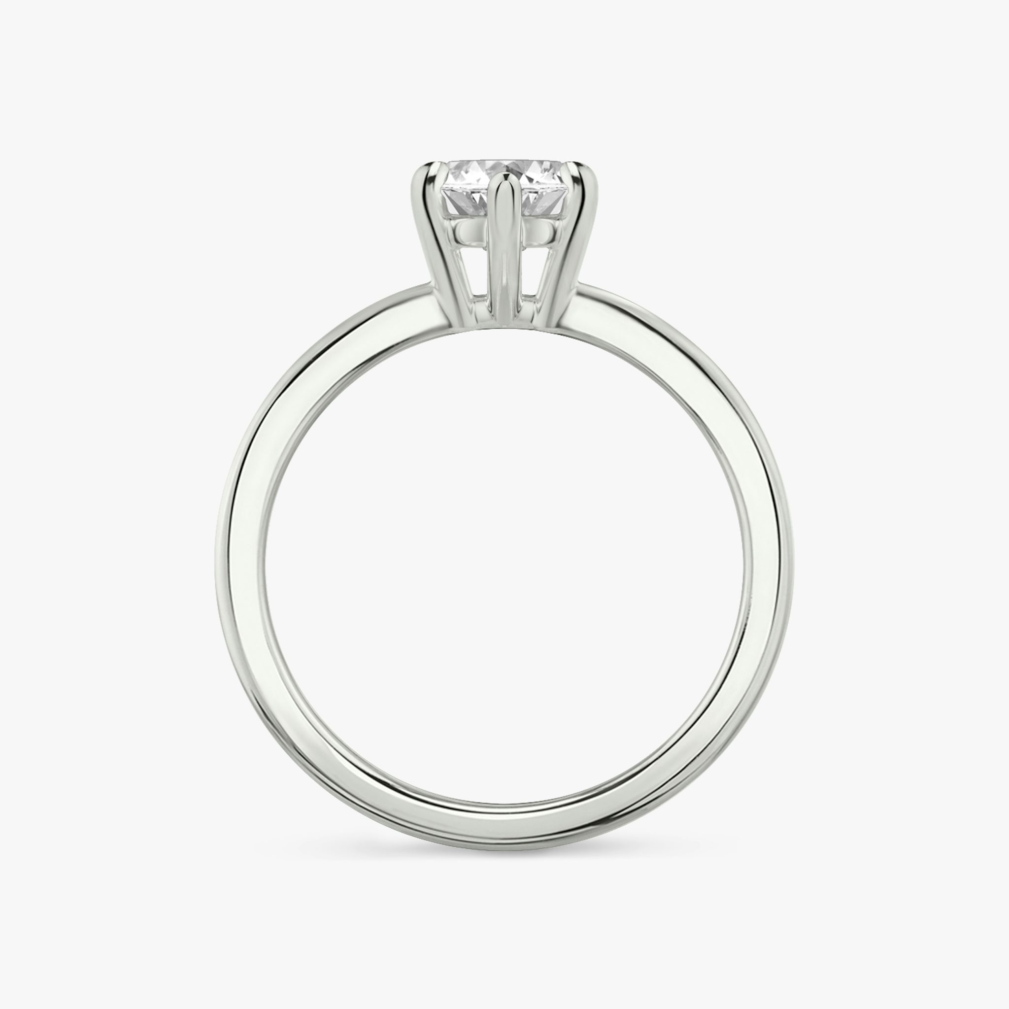 The Double Band | Marquise | 18k | White Gold | bandAccent: Plain | diamondOrientation: vertical | caratWeight: other
