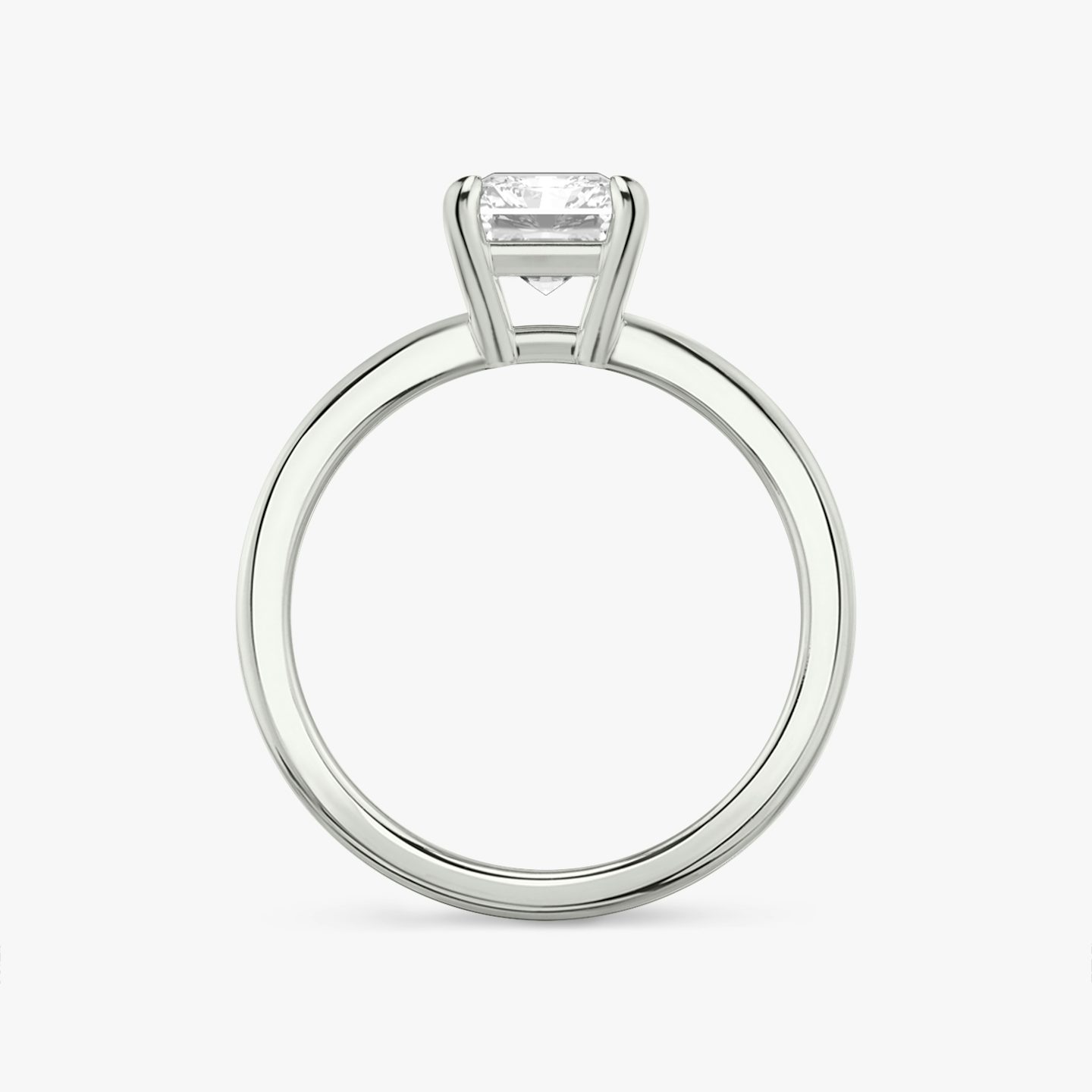 The Double Band | Radiant | Platinum | bandAccent: Plain | diamondOrientation: vertical | caratWeight: other
