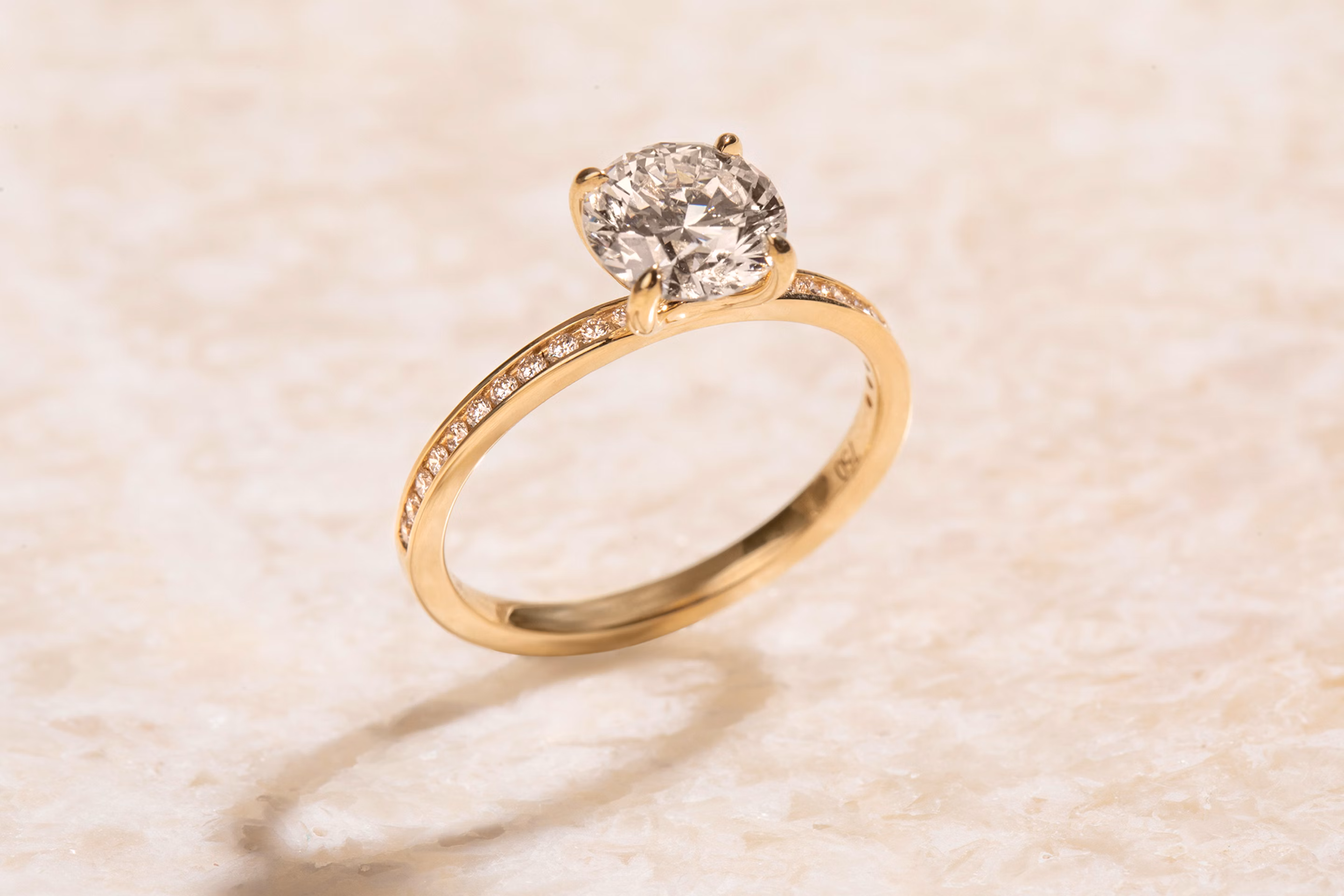 simple engagement rings