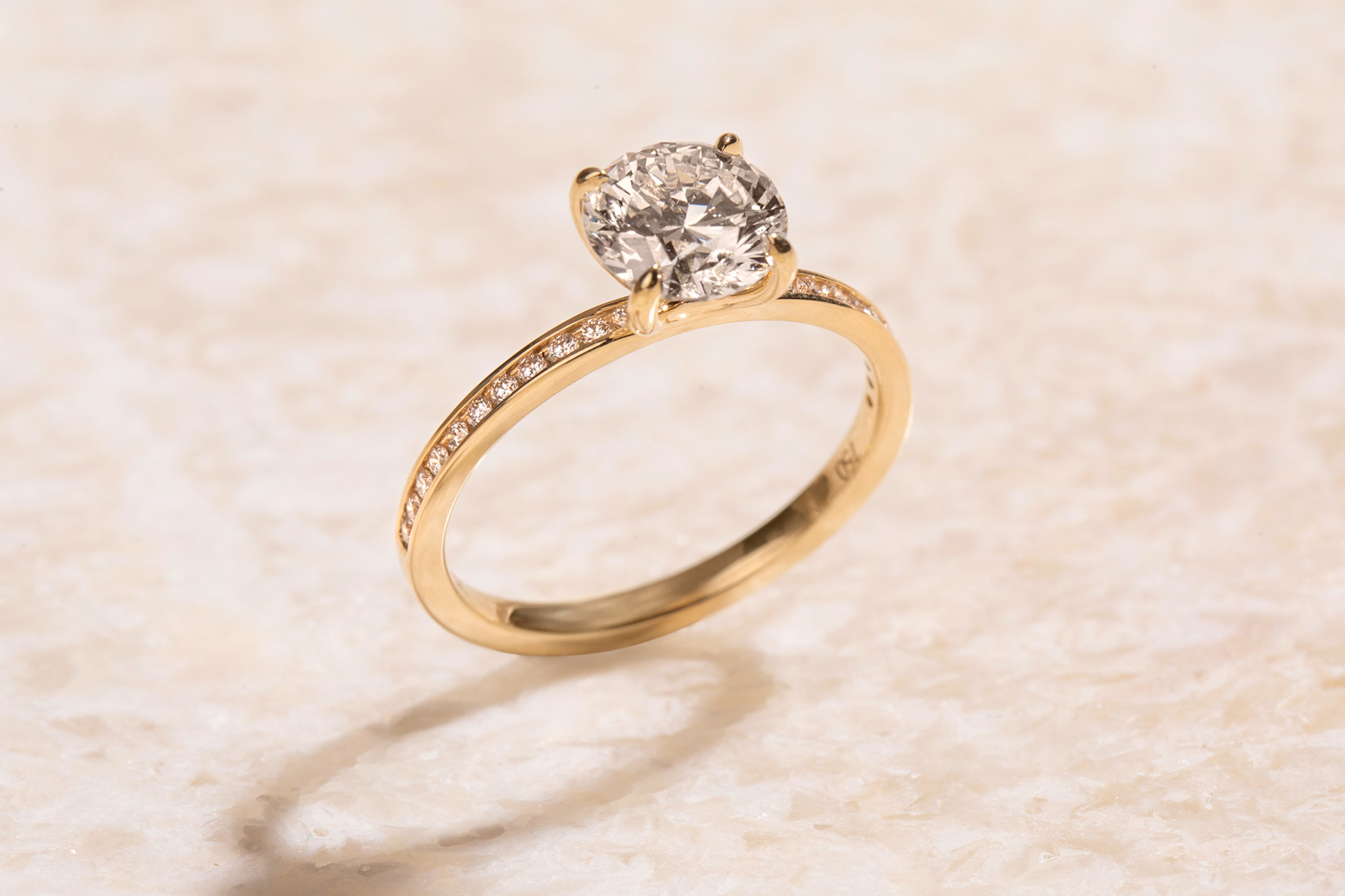 simple engagement rings