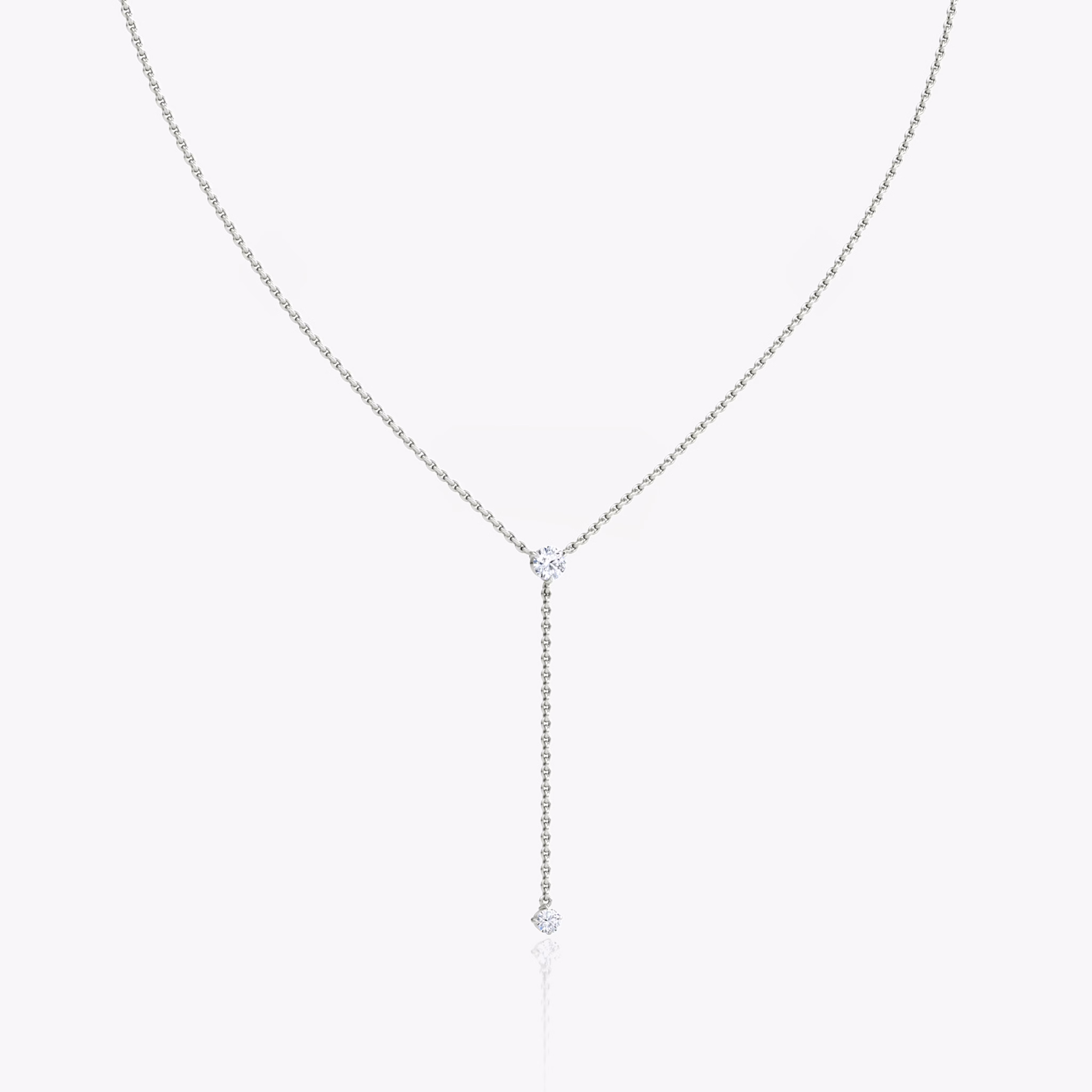 Duo Lariat Necklace