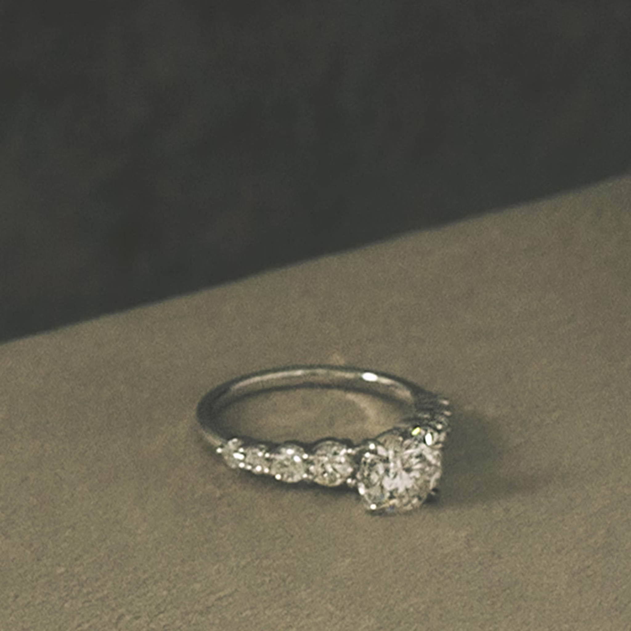 The Graduated Band | Marquise | Platinum | bandAccent: Plain | diamondOrientation: vertical | caratWeight: other