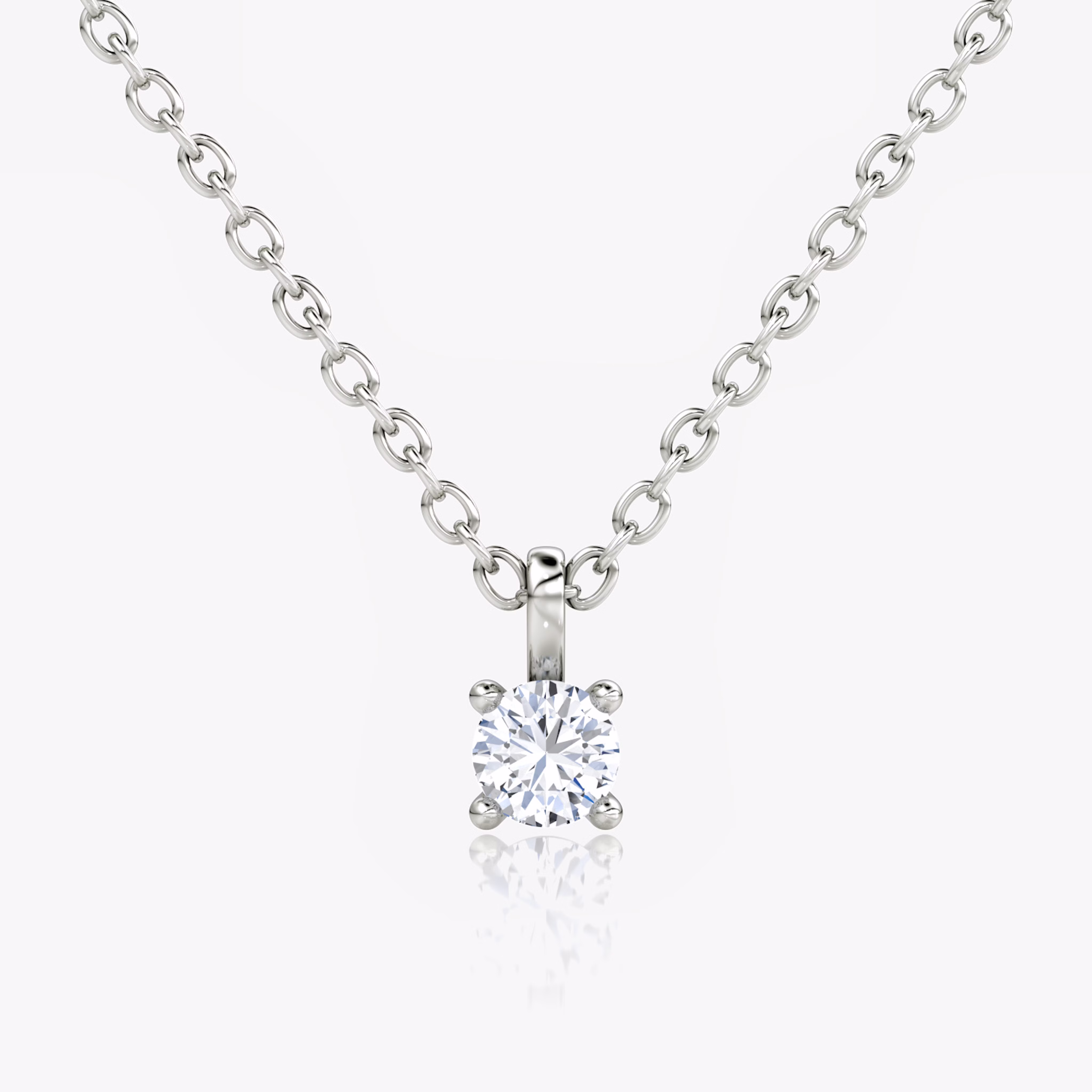 Petite Solitaire Pendant