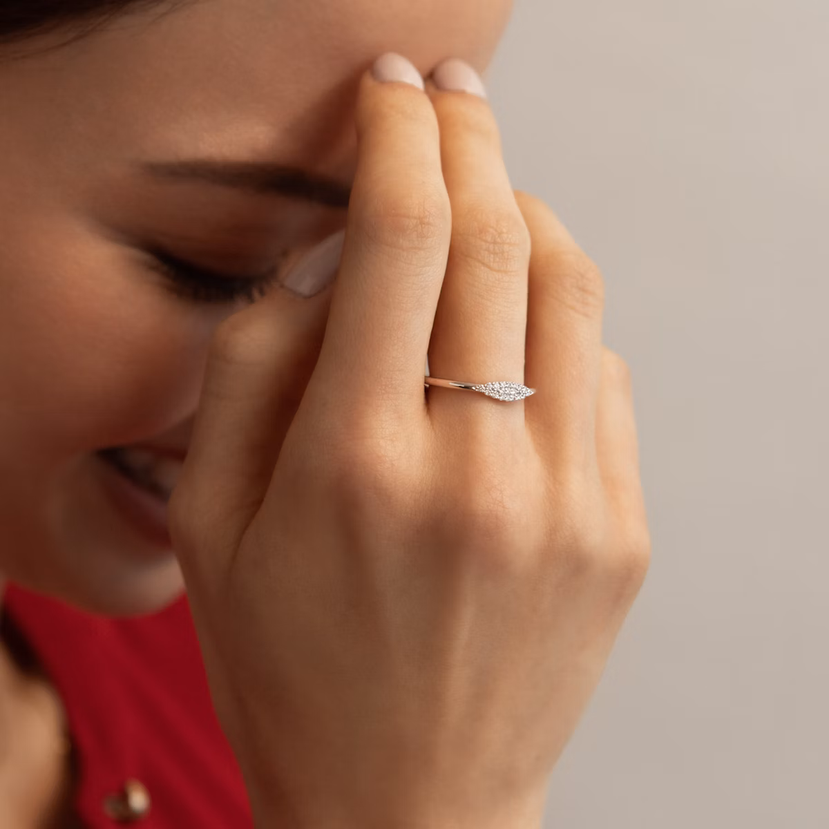 Pavé Ring | 14k | Yellow Gold