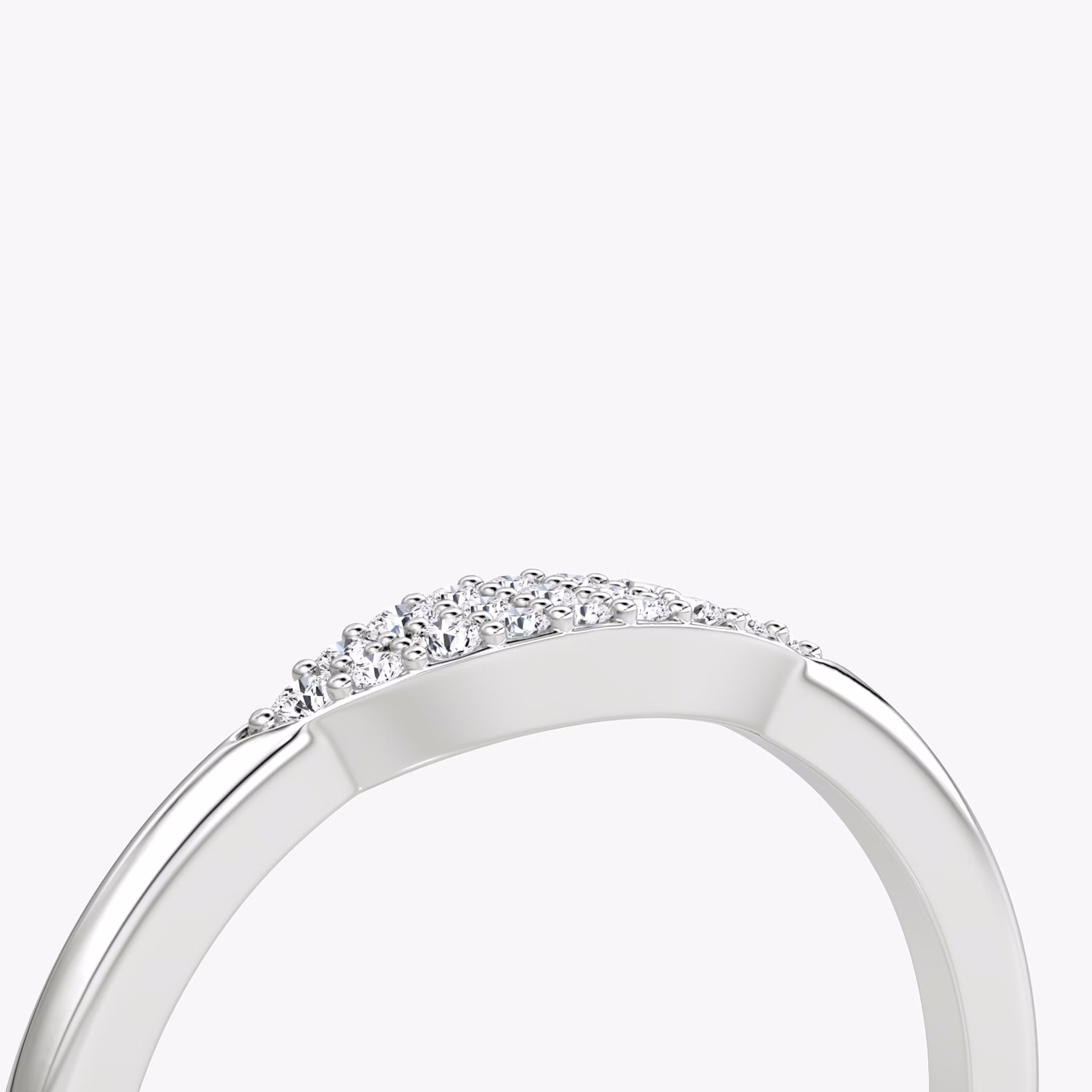 Pavé Ring | 14k | White Gold