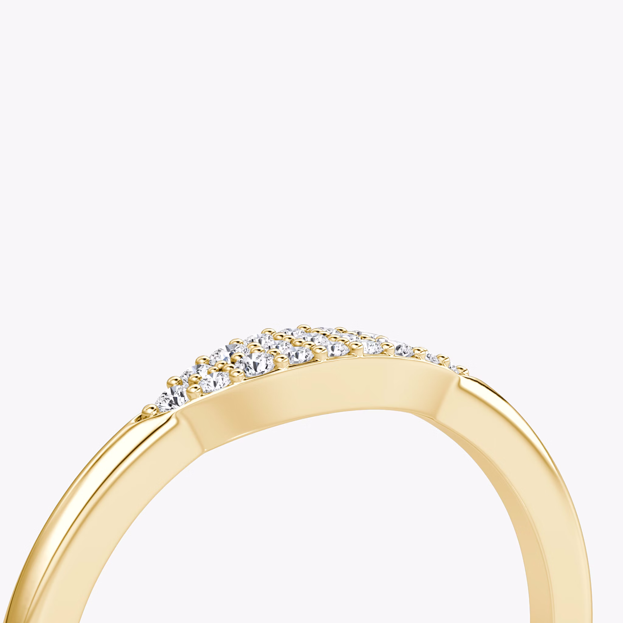 Pavé Ring | 14k | Yellow Gold