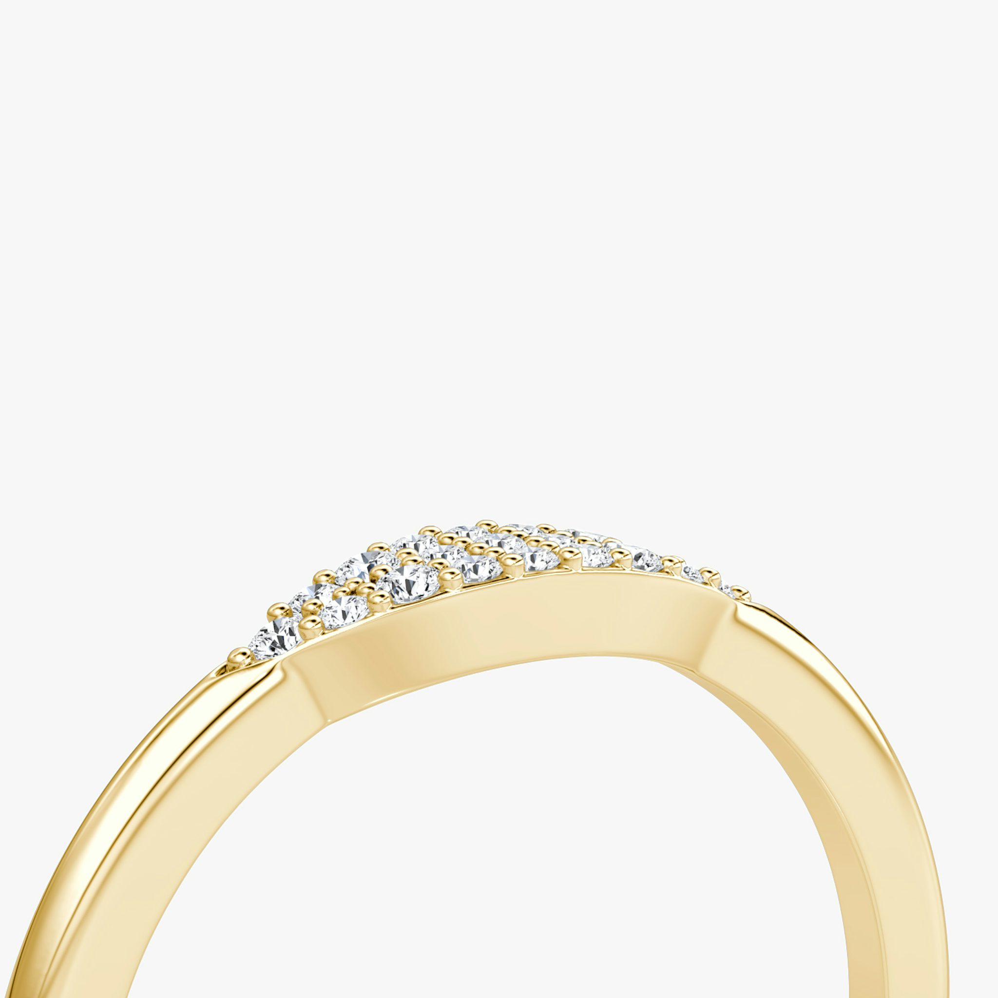 Pavé Ring | 14k | Yellow Gold