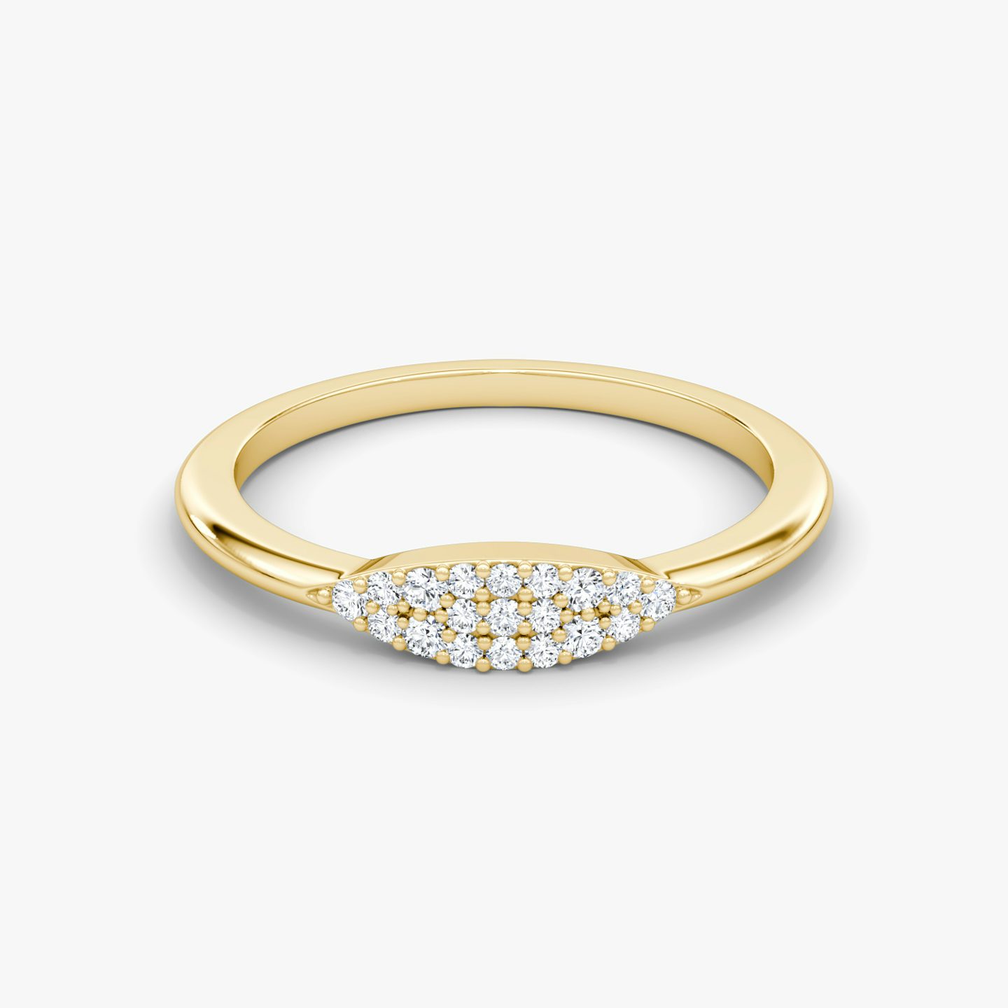 Pavé Ring | 14k | Yellow Gold