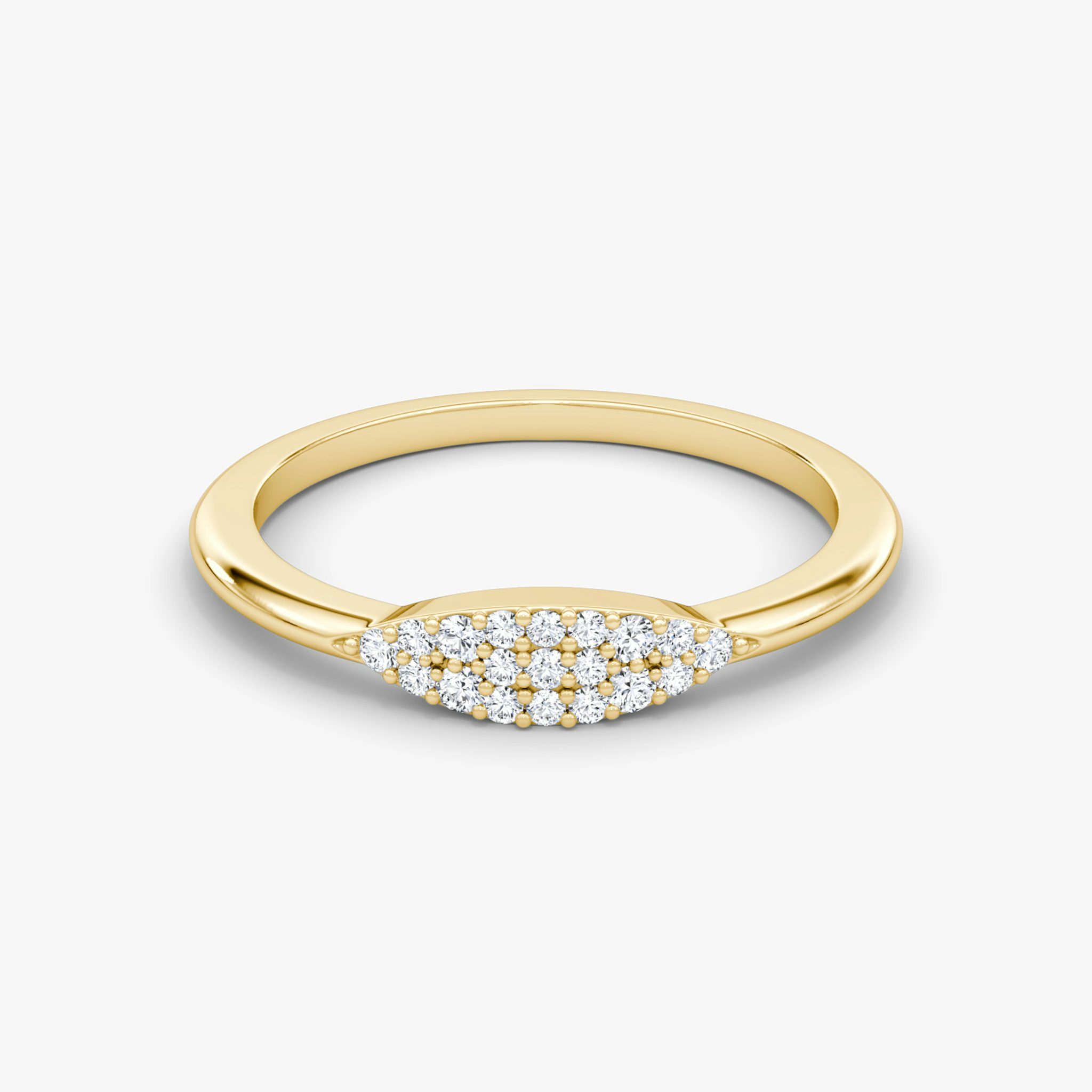 Pavé Ring | 14k | Yellow Gold