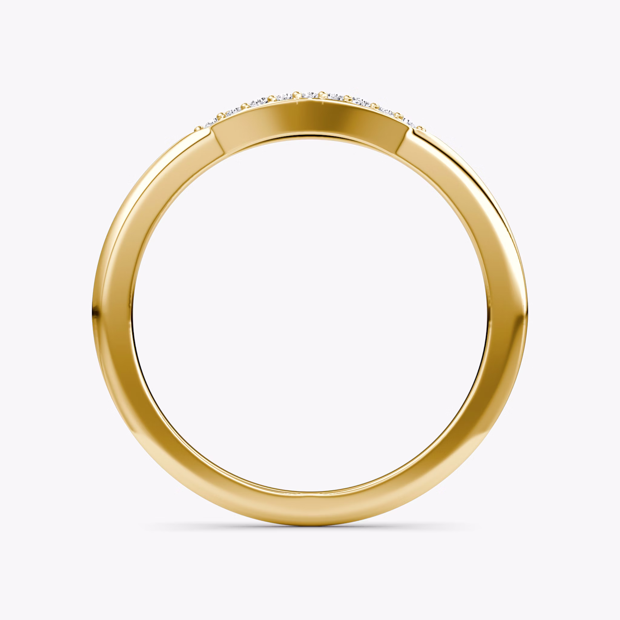 Pavé Ring | 14k | Yellow Gold