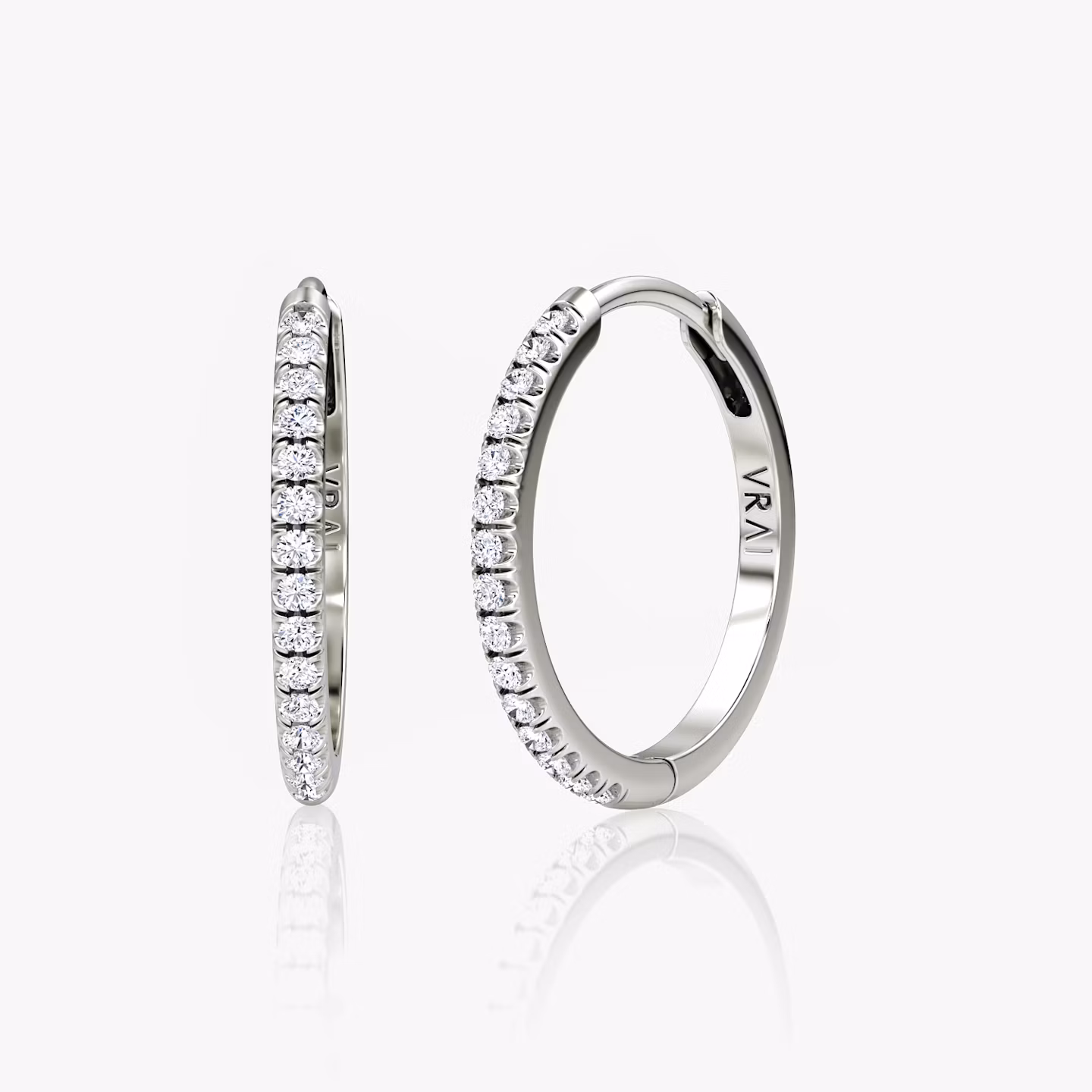 Pavé Creole Rund | White Gold