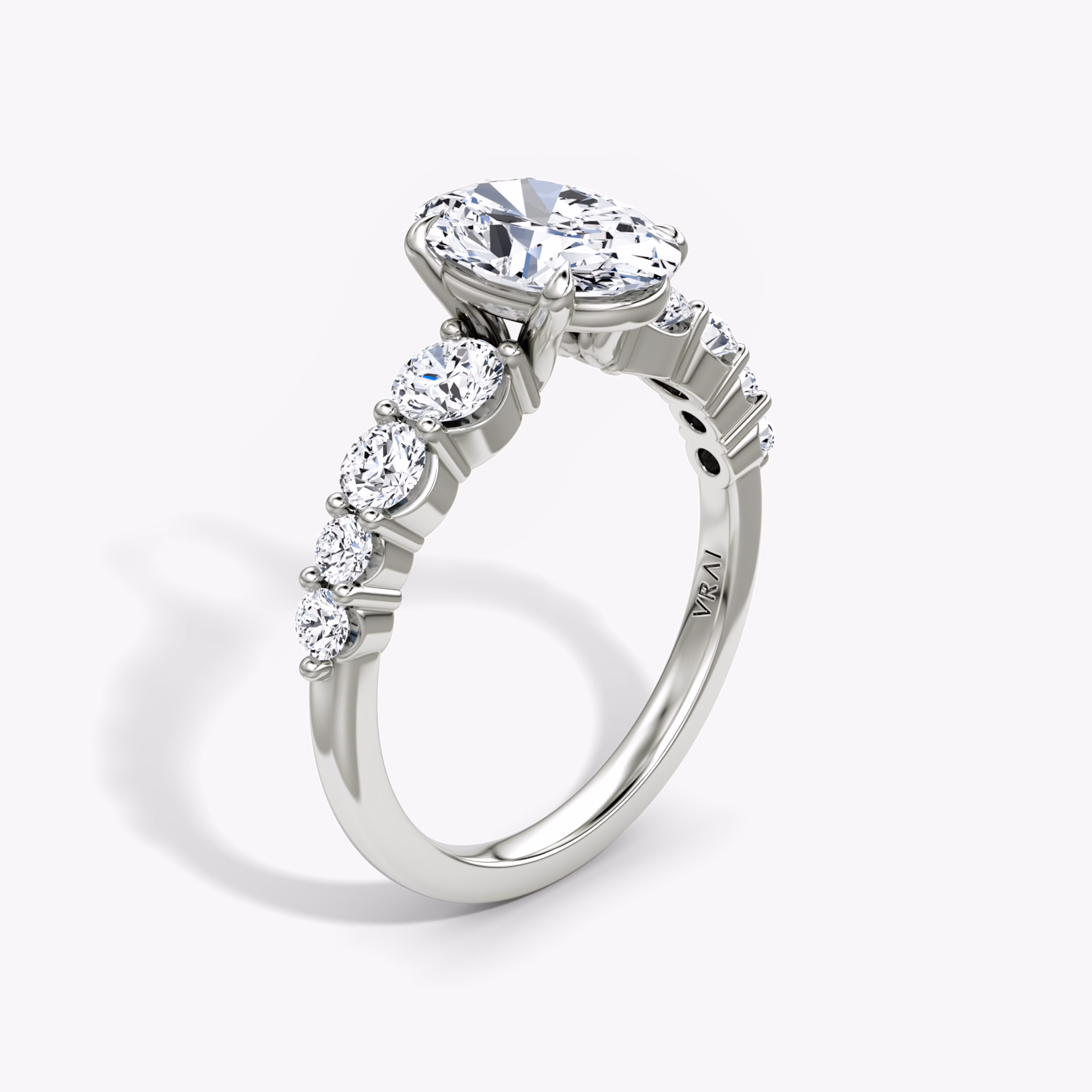 Oval Graduated Ring
