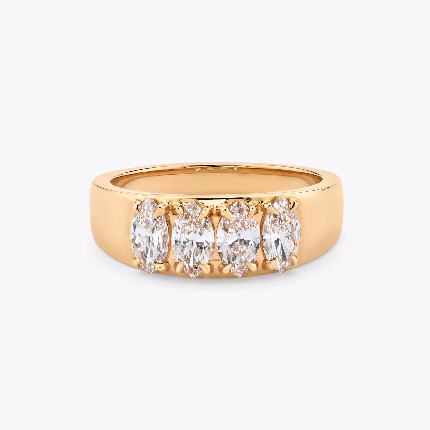 VRAI Tetrad Ring Marquise | Rose Gold