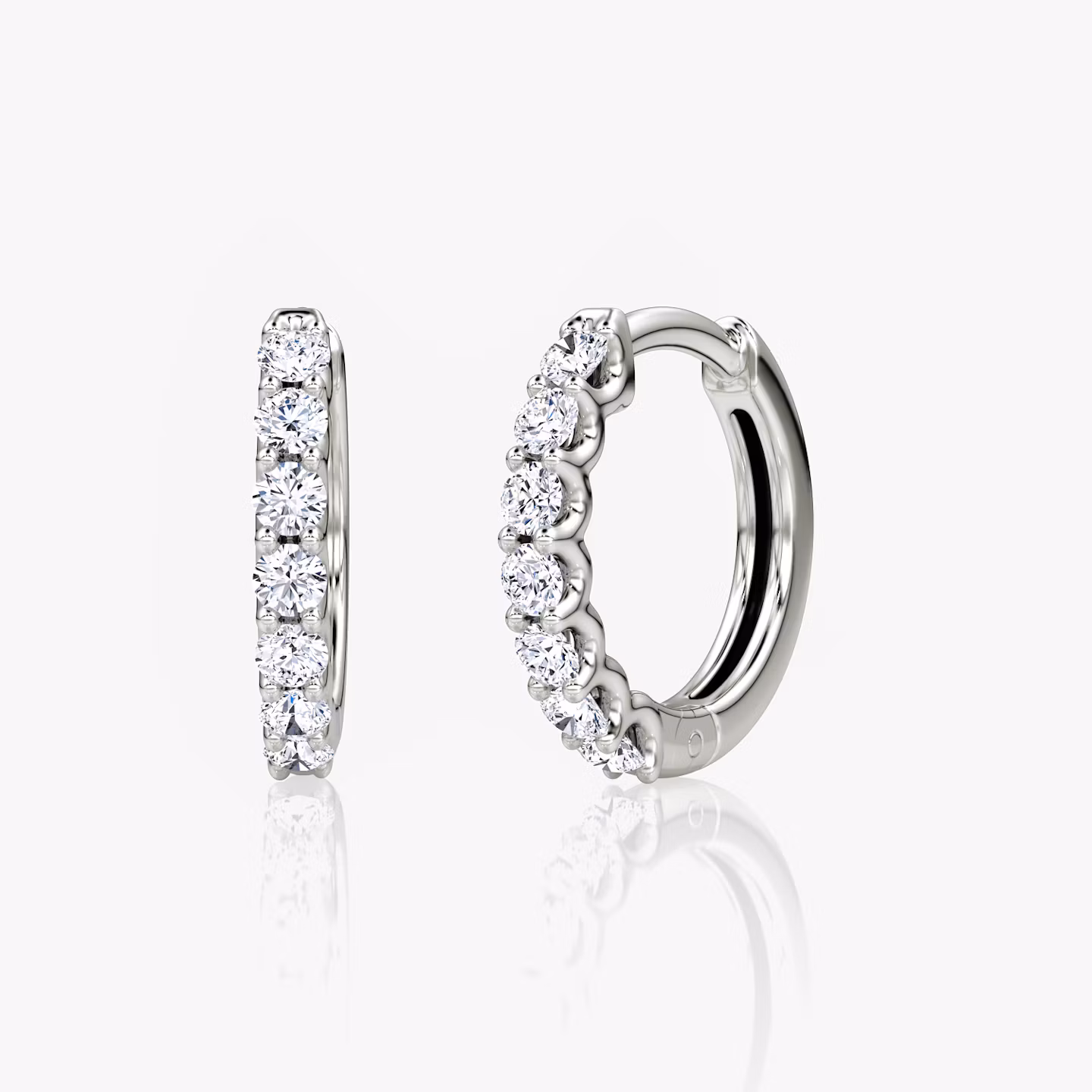 Eternity Hoop Rund | White Gold