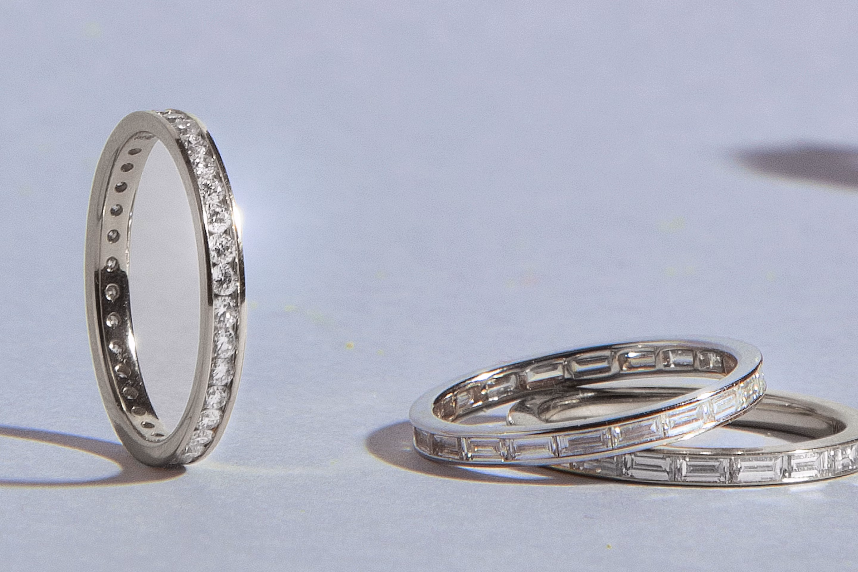White Gold vs Silver Jewelry