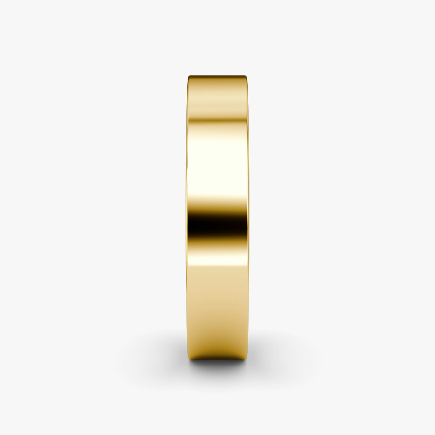 The Pavé Border Band | 18k | Yellow Gold