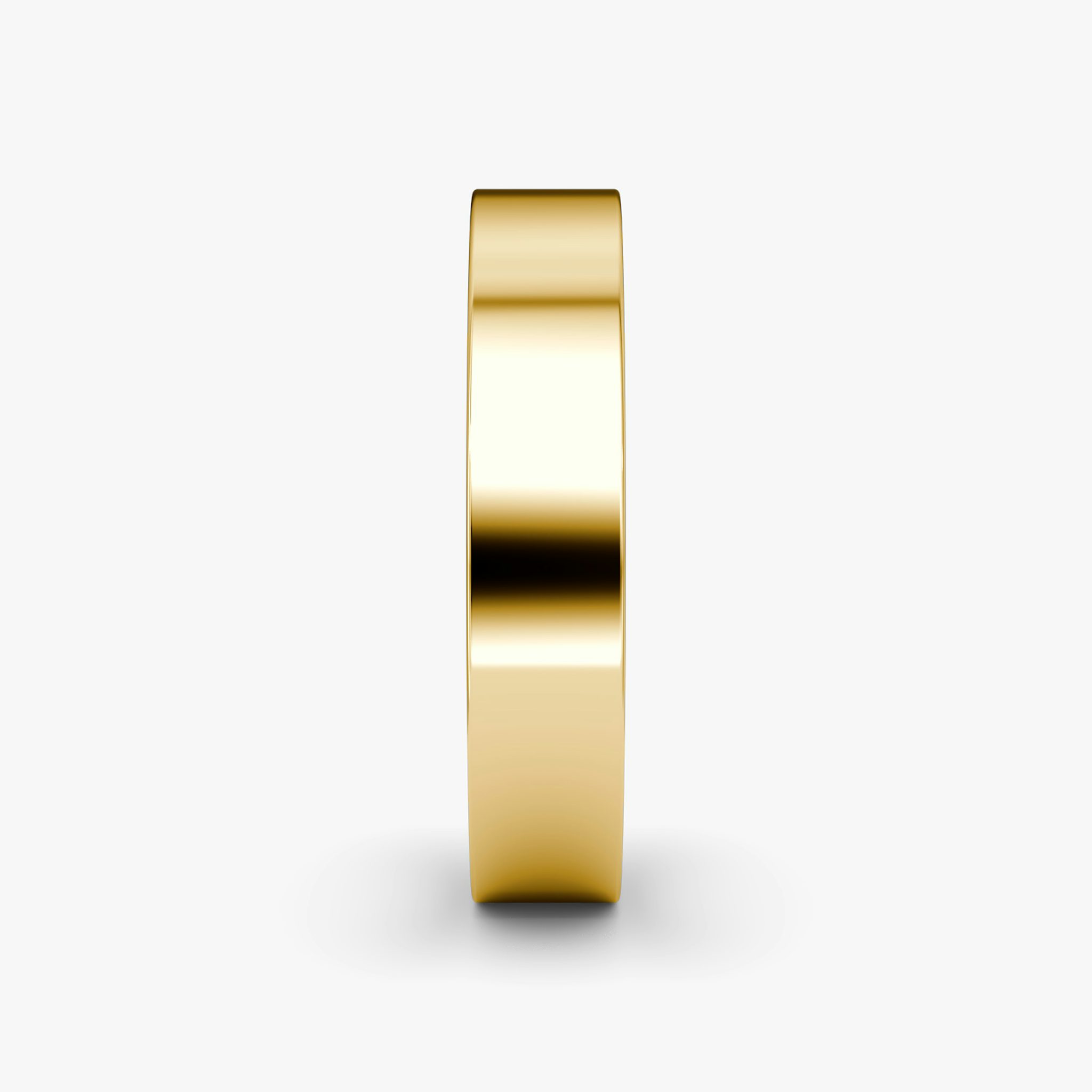 The Pavé Border Band | 18k | Yellow Gold