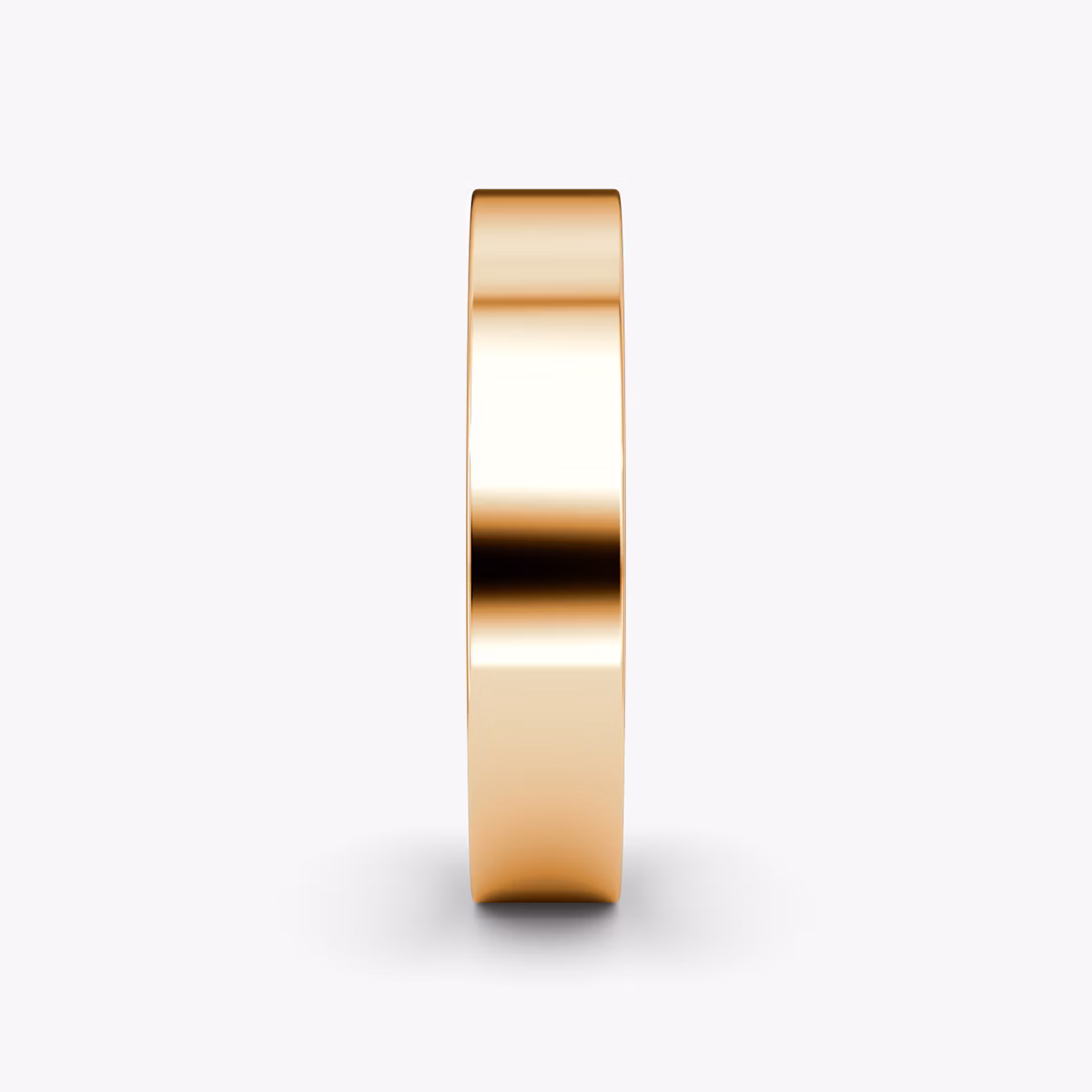 The Pavé Border Band | 14k | Rose Gold