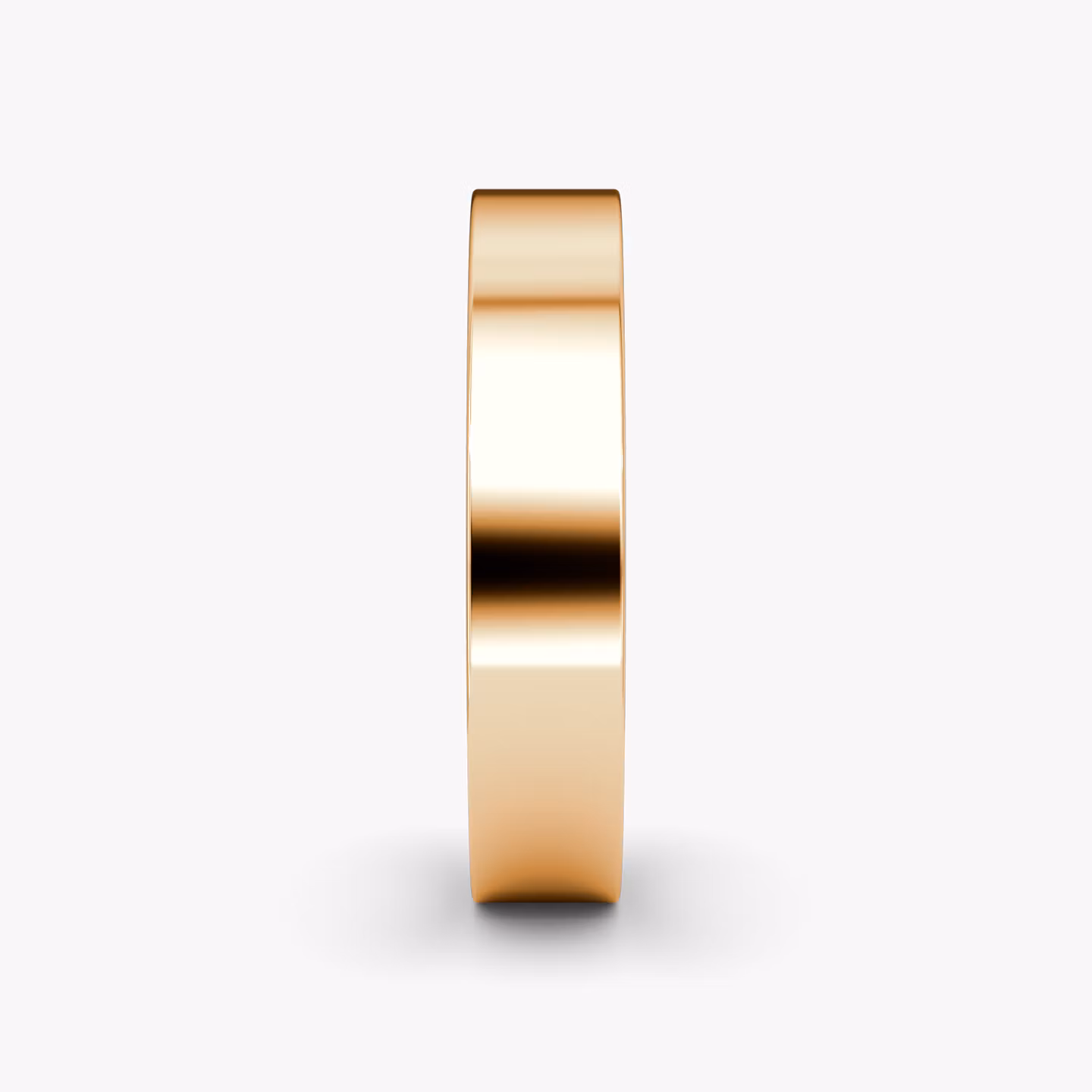 The Pavé Border Band | 14k | Rose Gold