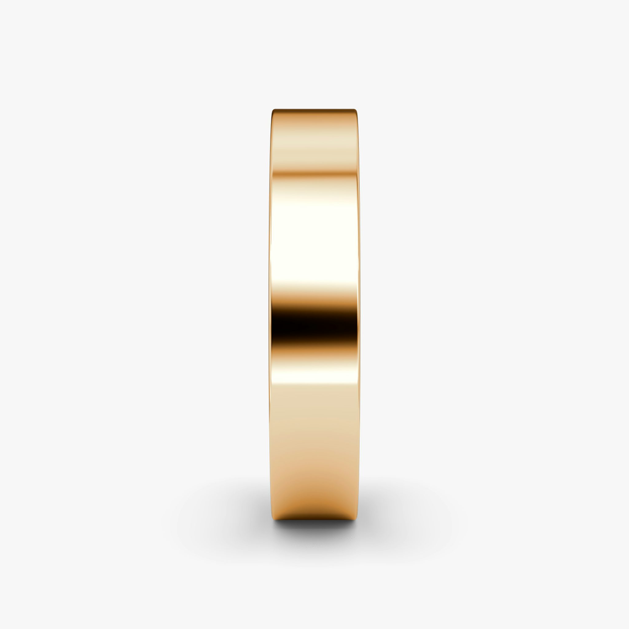 The Pavé Border Band | 14k | Rose Gold