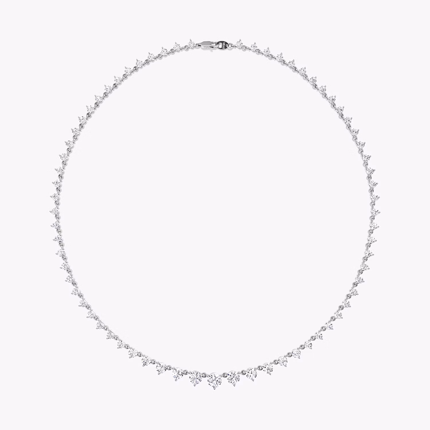 Collar Large Infinity Linked Tennis