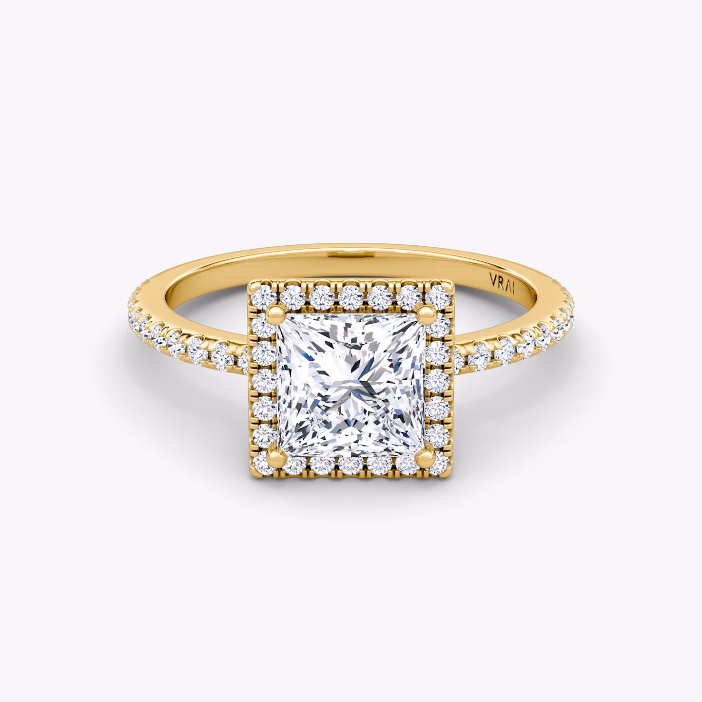 The Halo Princess | Yellow Gold