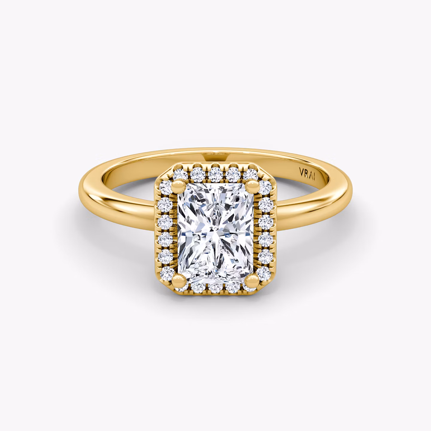 The Halo Radiant | Yellow Gold