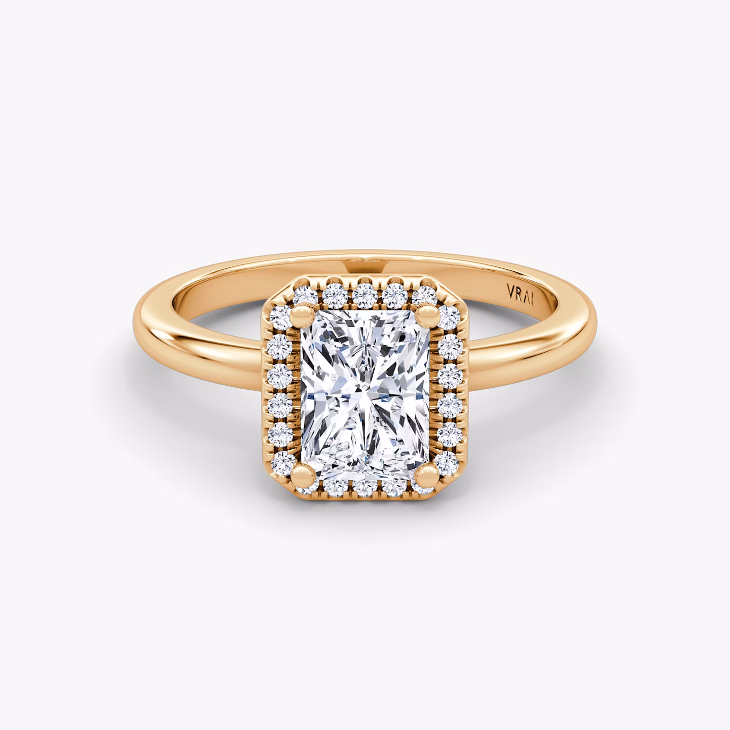 The Halo Radiant | Rose Gold