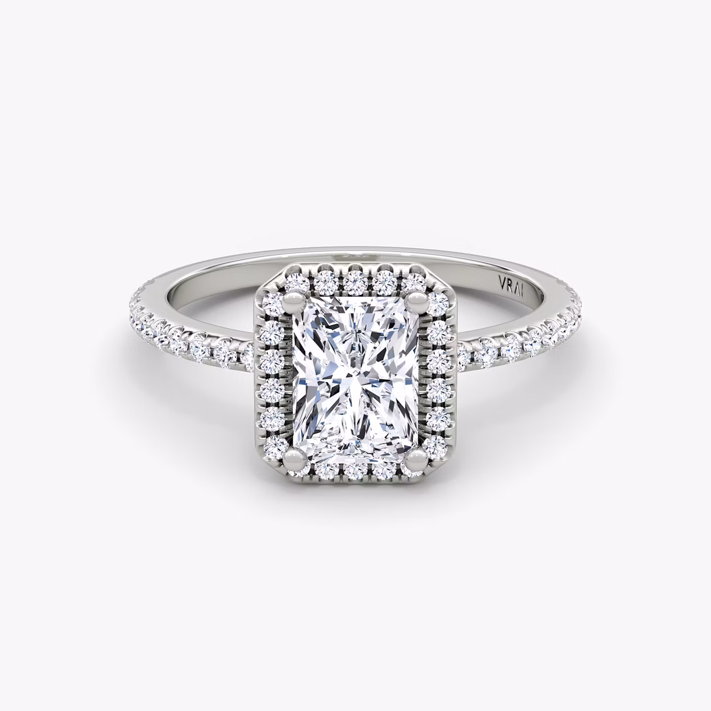 The Halo Radiant | White Gold