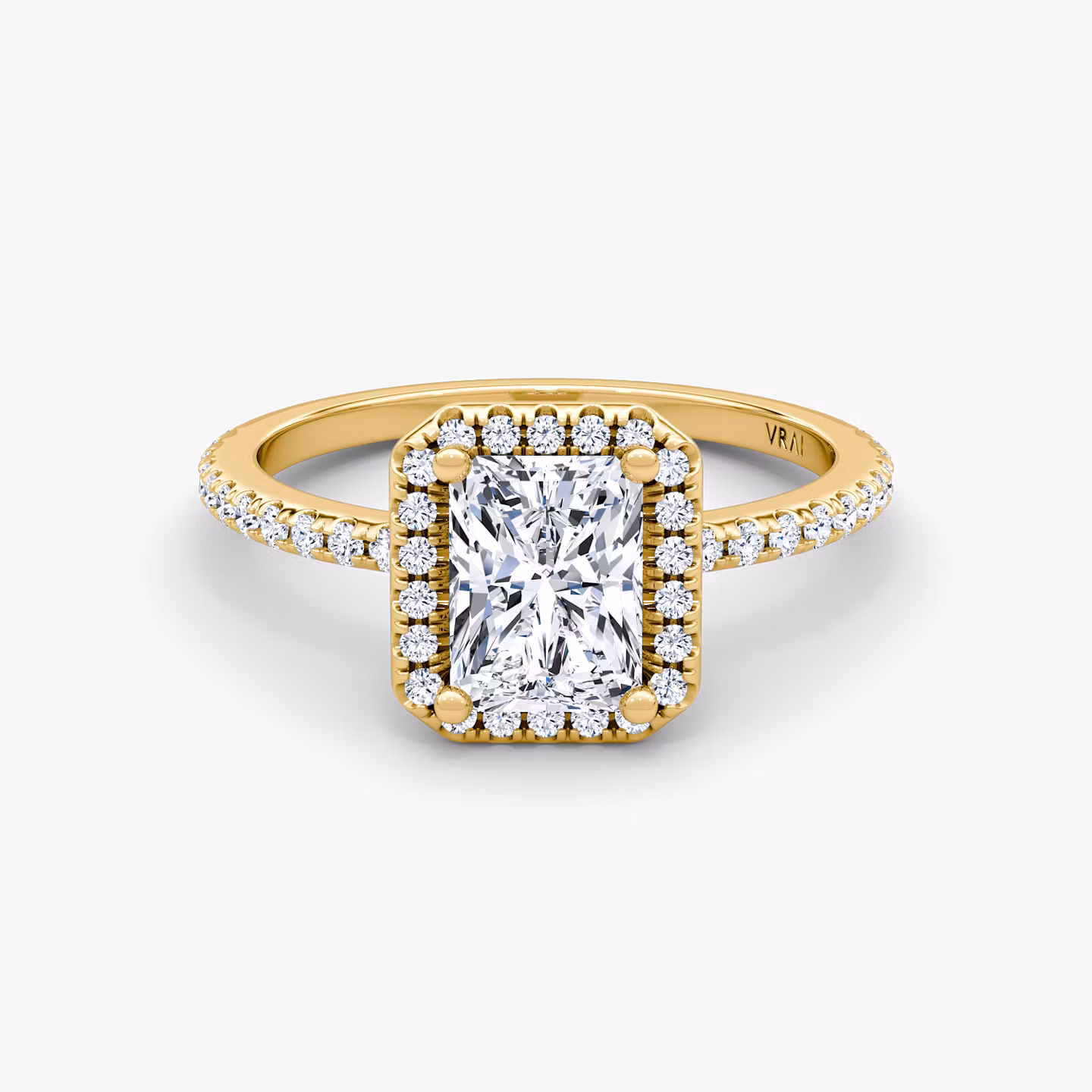 The Halo Radiant | Yellow Gold
