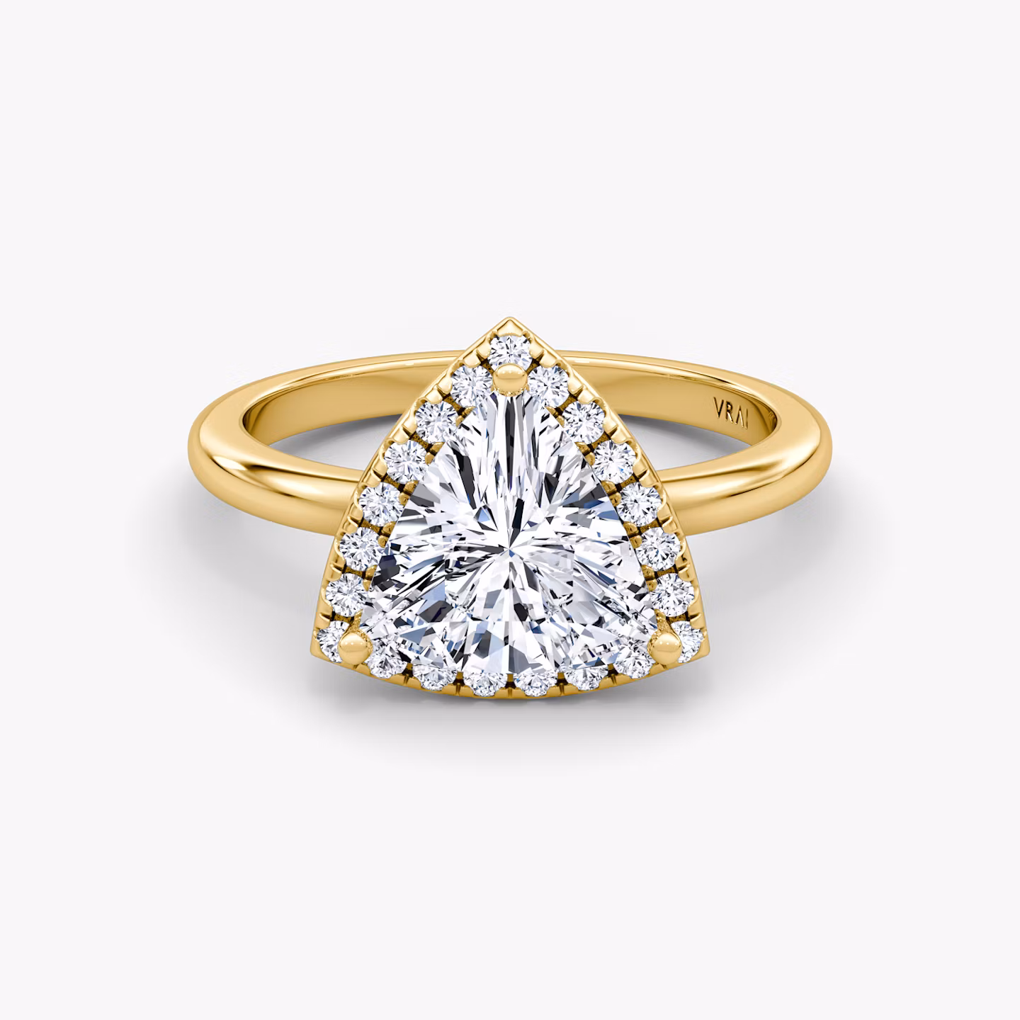 The Halo Trillion | Yellow Gold