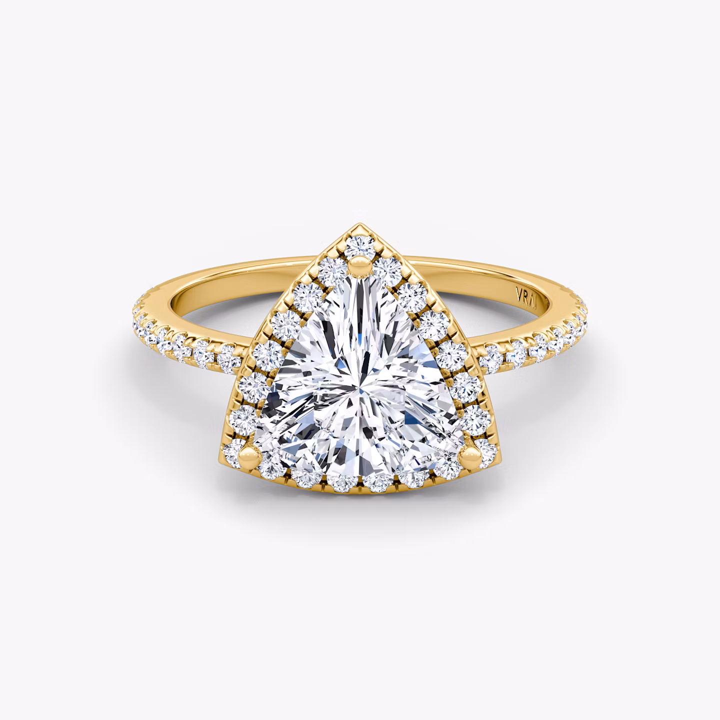 The Halo Trillion | Yellow Gold