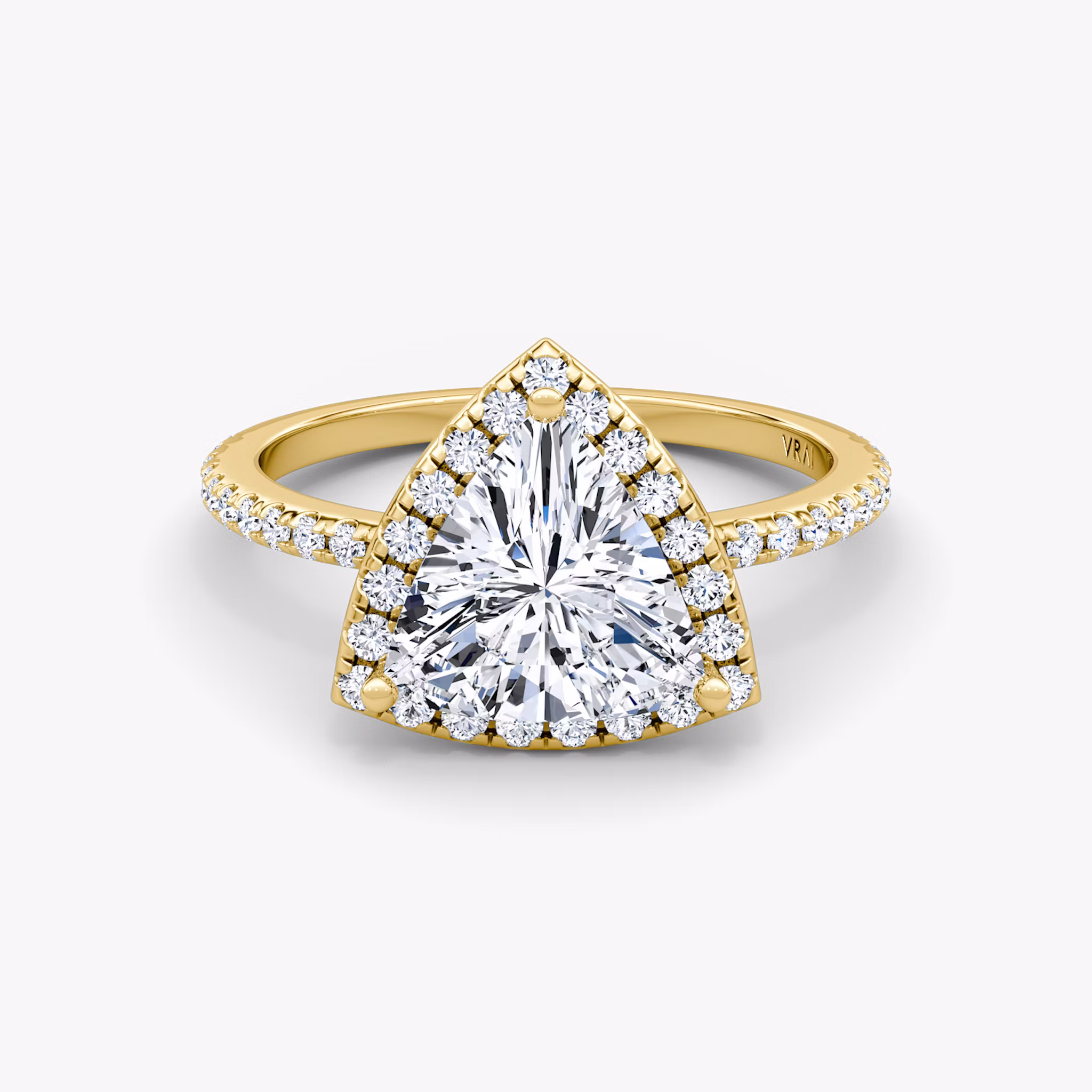 The Halo Trillion | Yellow Gold