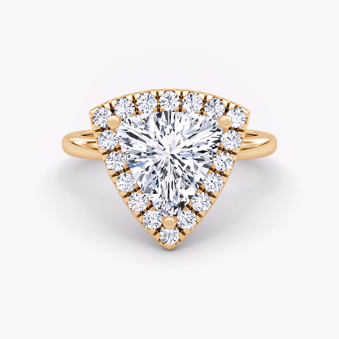 The Halo Trillion | Rose Gold