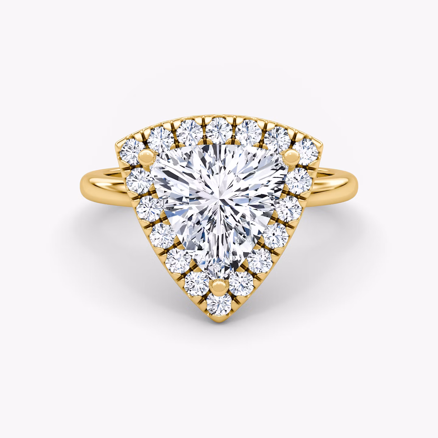 The Halo Trillion | Yellow Gold