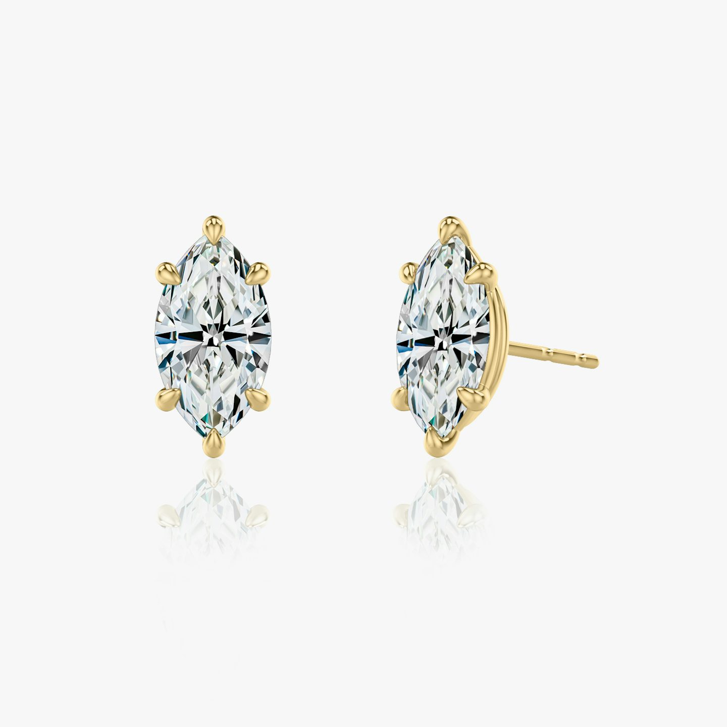 undefined | Marquise | 14k | Yellow Gold | caratWeight: 0.50ct