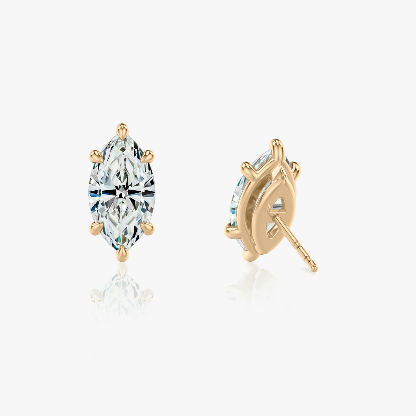 undefined | Marquise | 14k | Rose Gold | caratWeight: 0.50ct