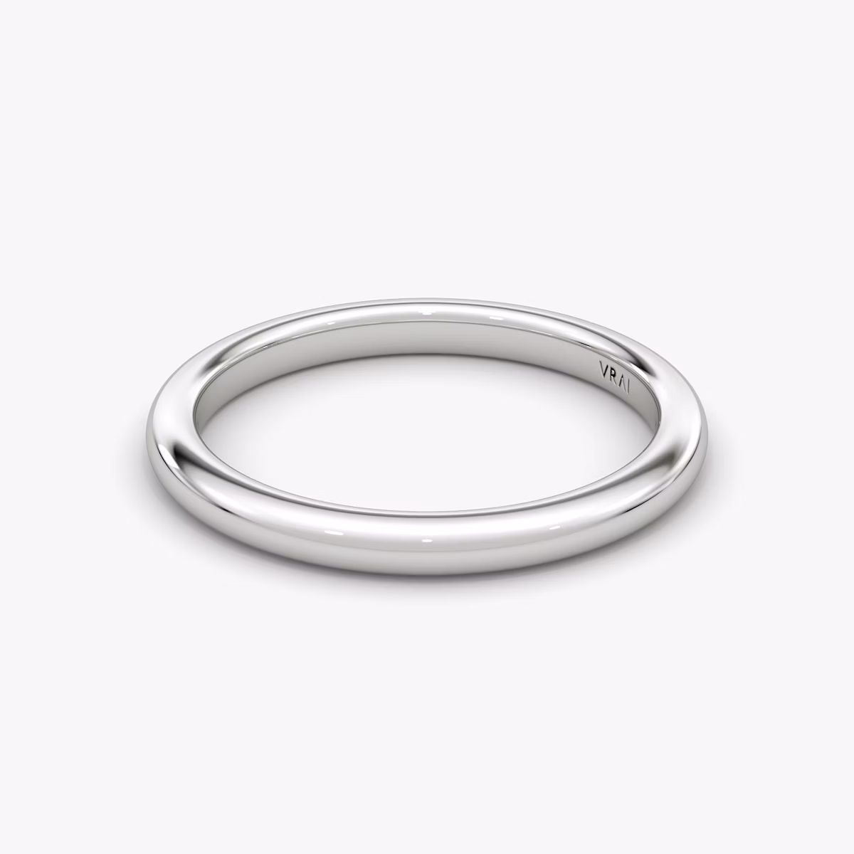 The Dome Band | Platinum | bandAccent: Plain