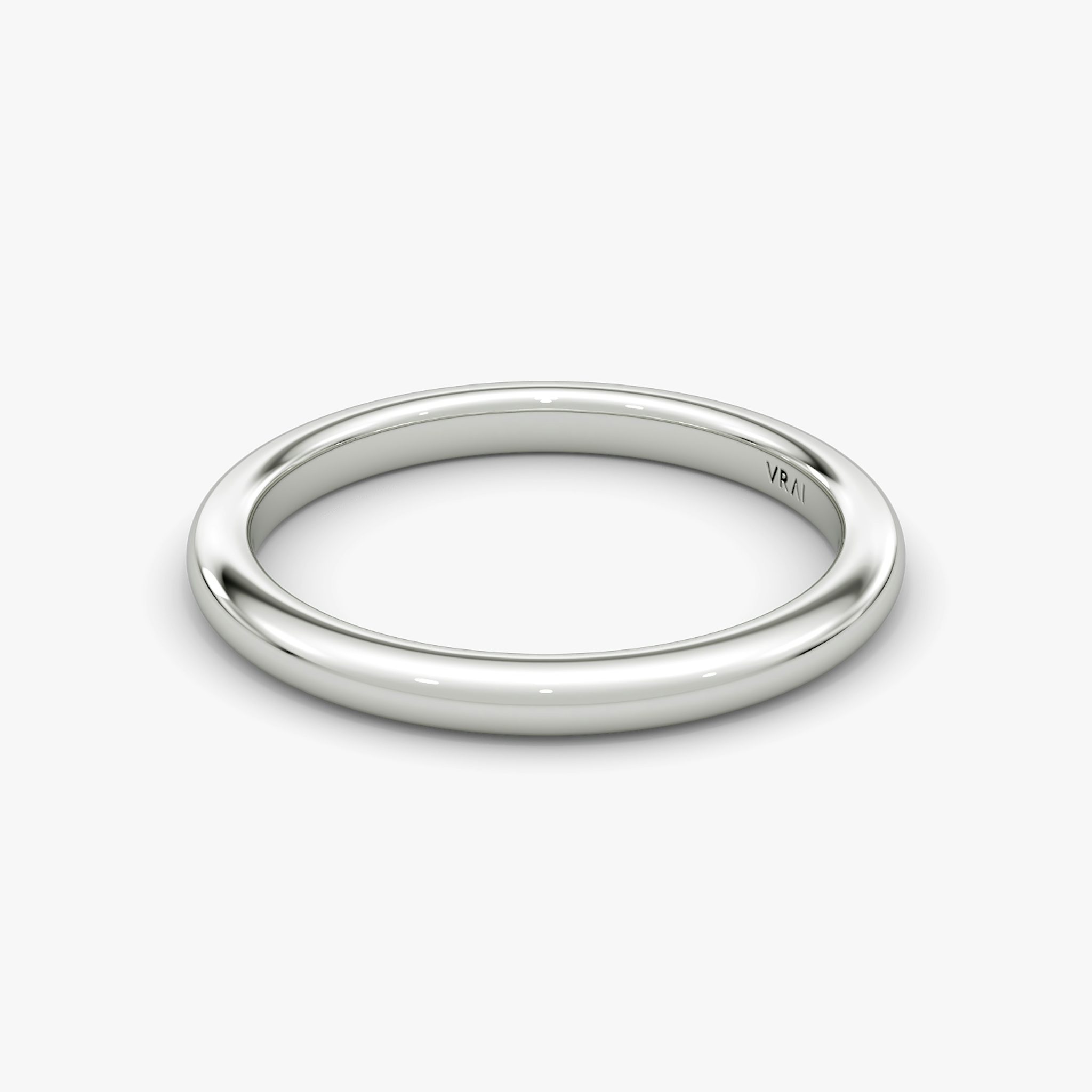 The Dome Band | Platinum | bandAccent: Plain