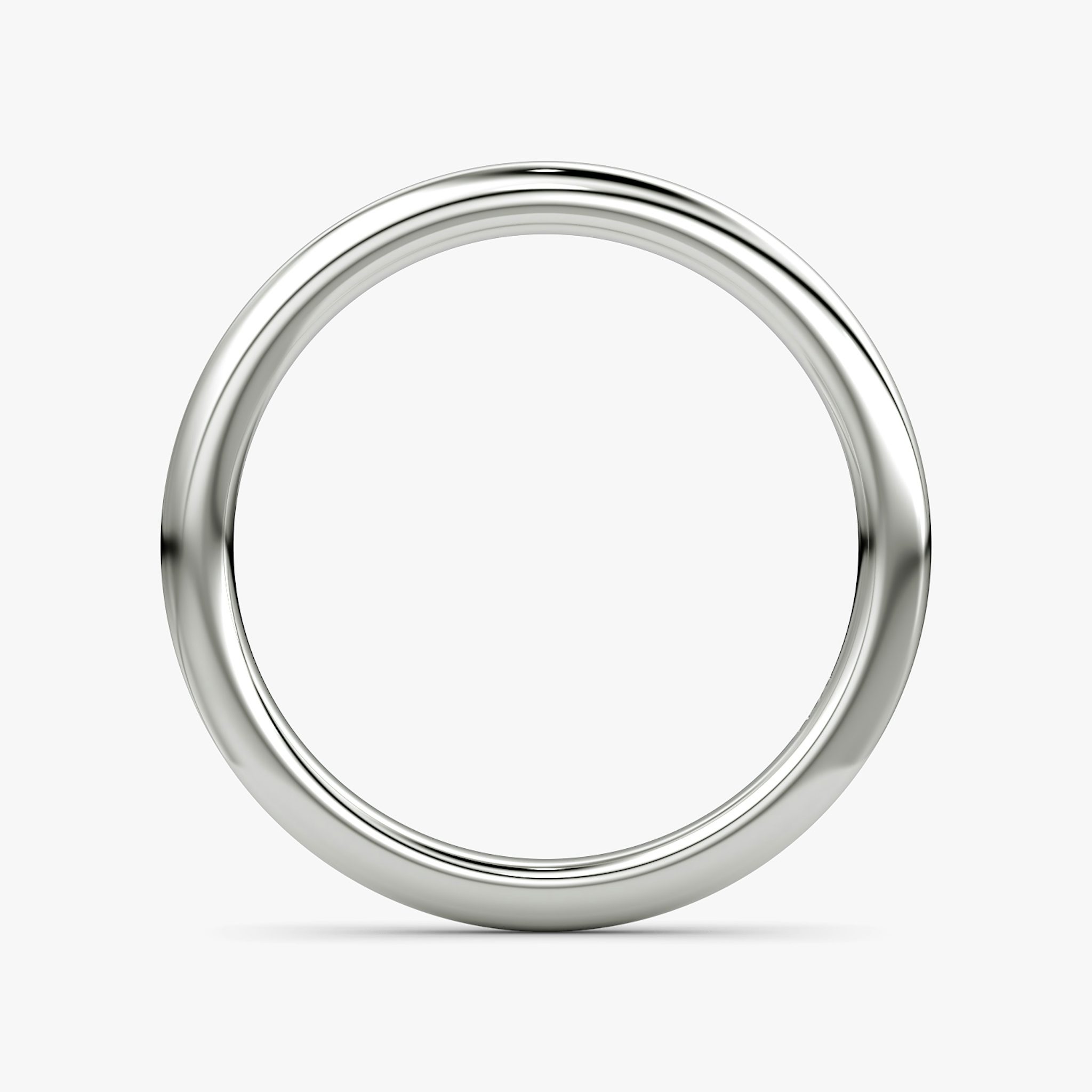 The Dome Band | Platinum | bandAccent: Plain