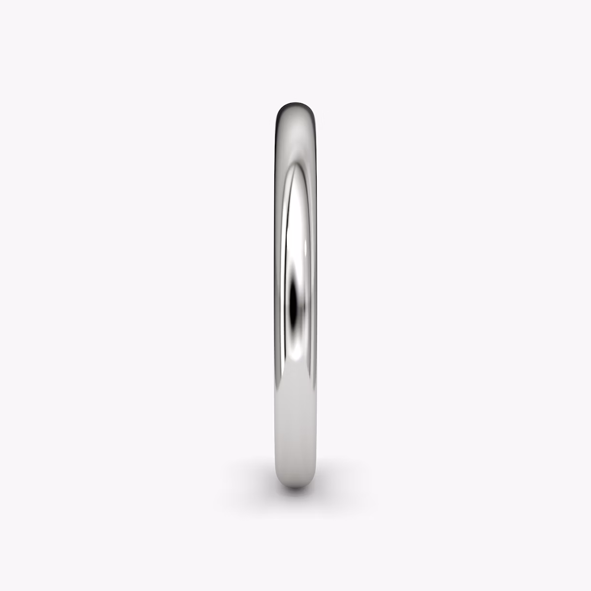 The Dome Band | Platinum | bandAccent: Plain