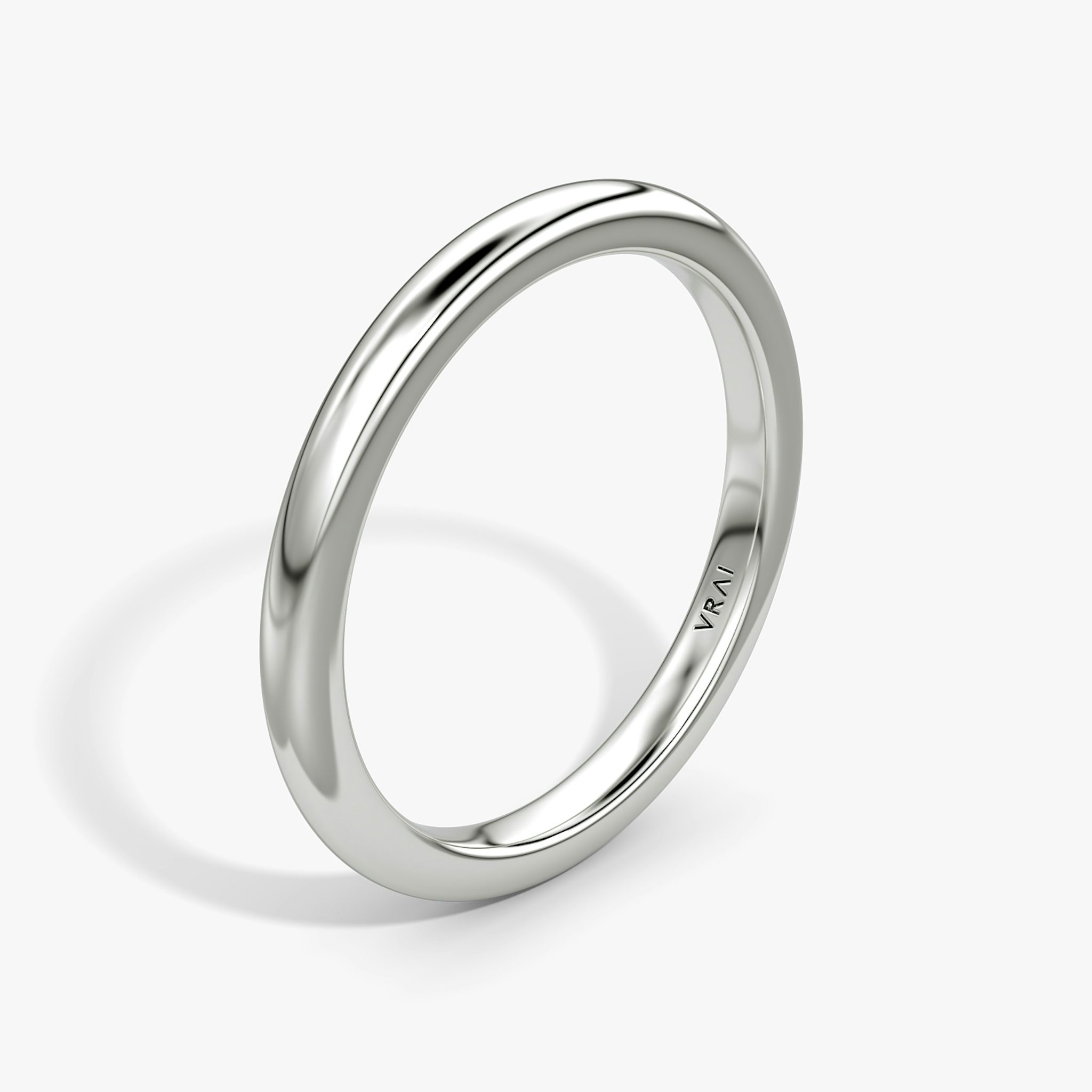 The Dome Band | Platinum | bandAccent: Plain