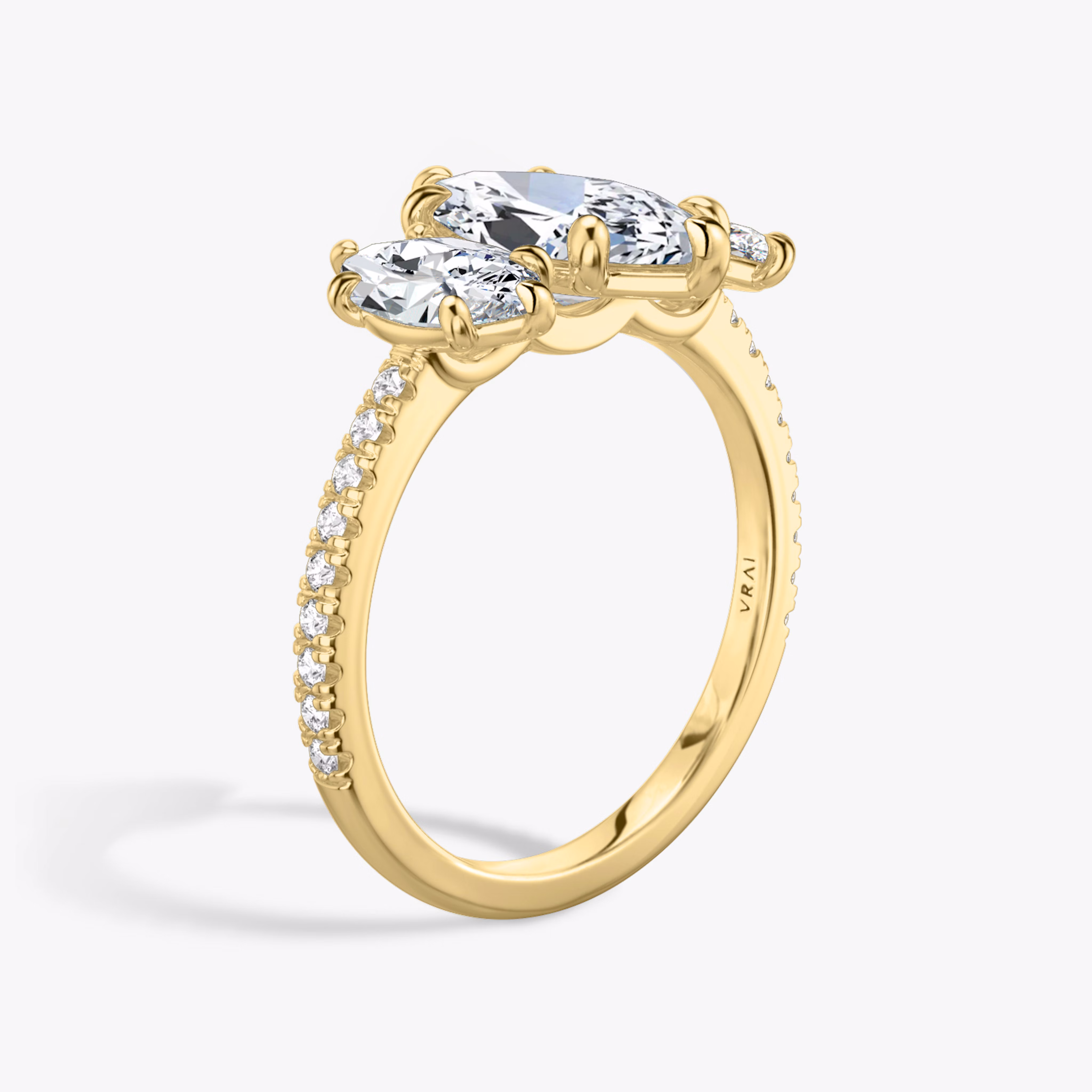 Three Stone Diamond Ring
