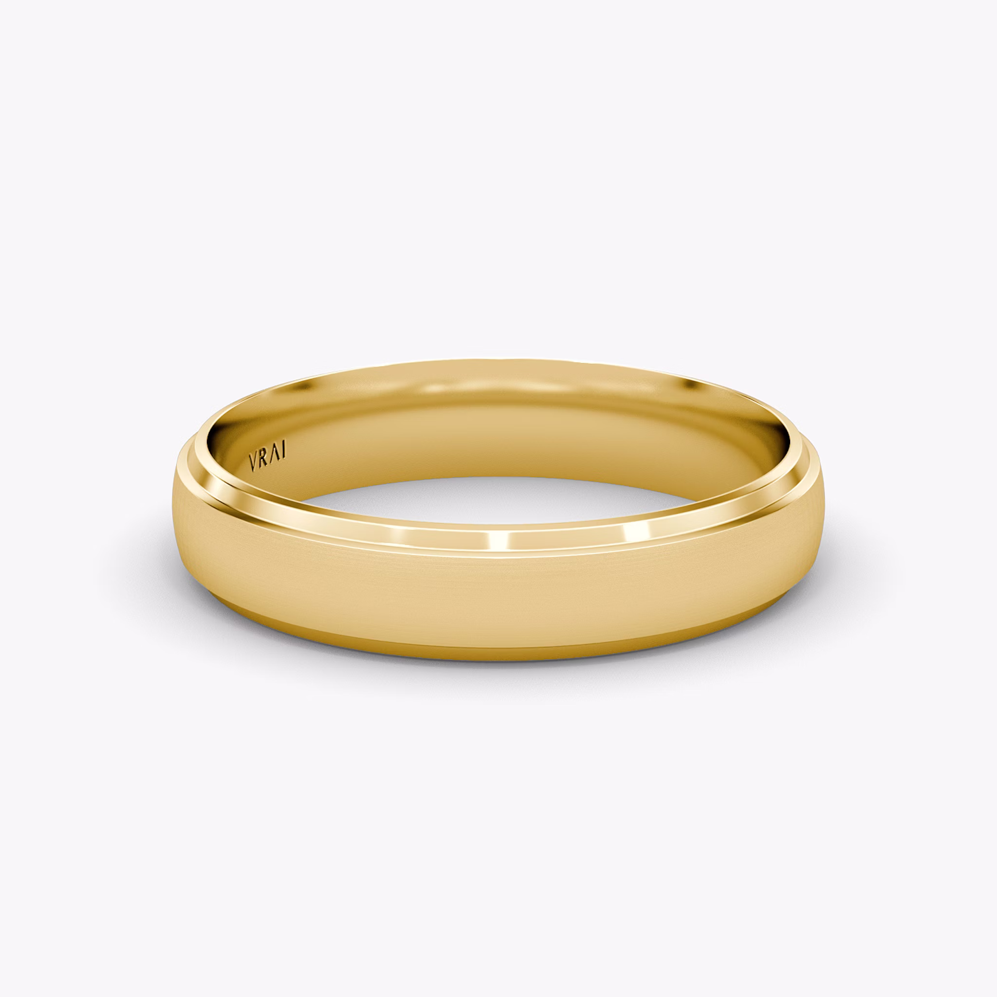 The Satin Band | 18k | Yellow Gold