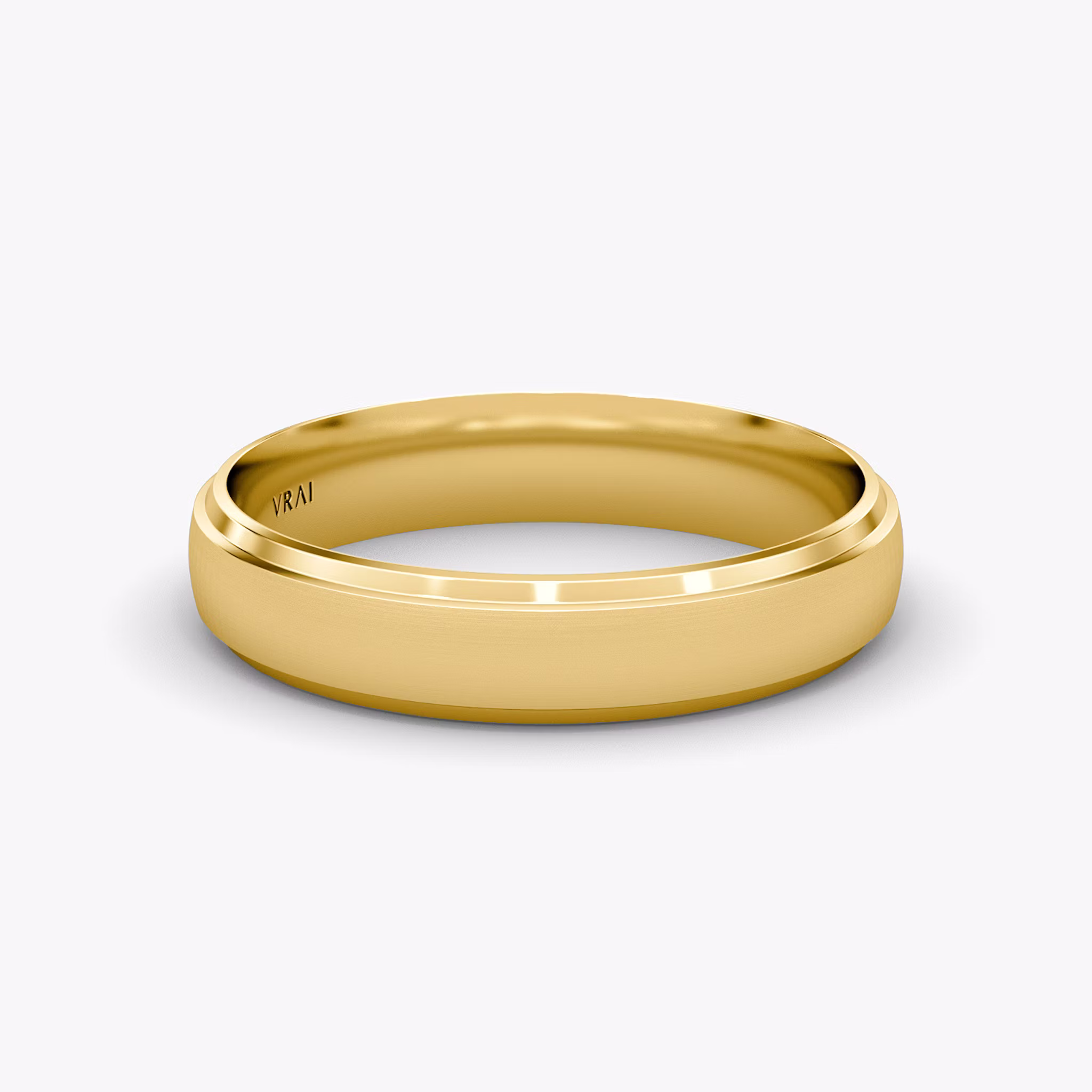 The Satin Band | Yellow Gold
