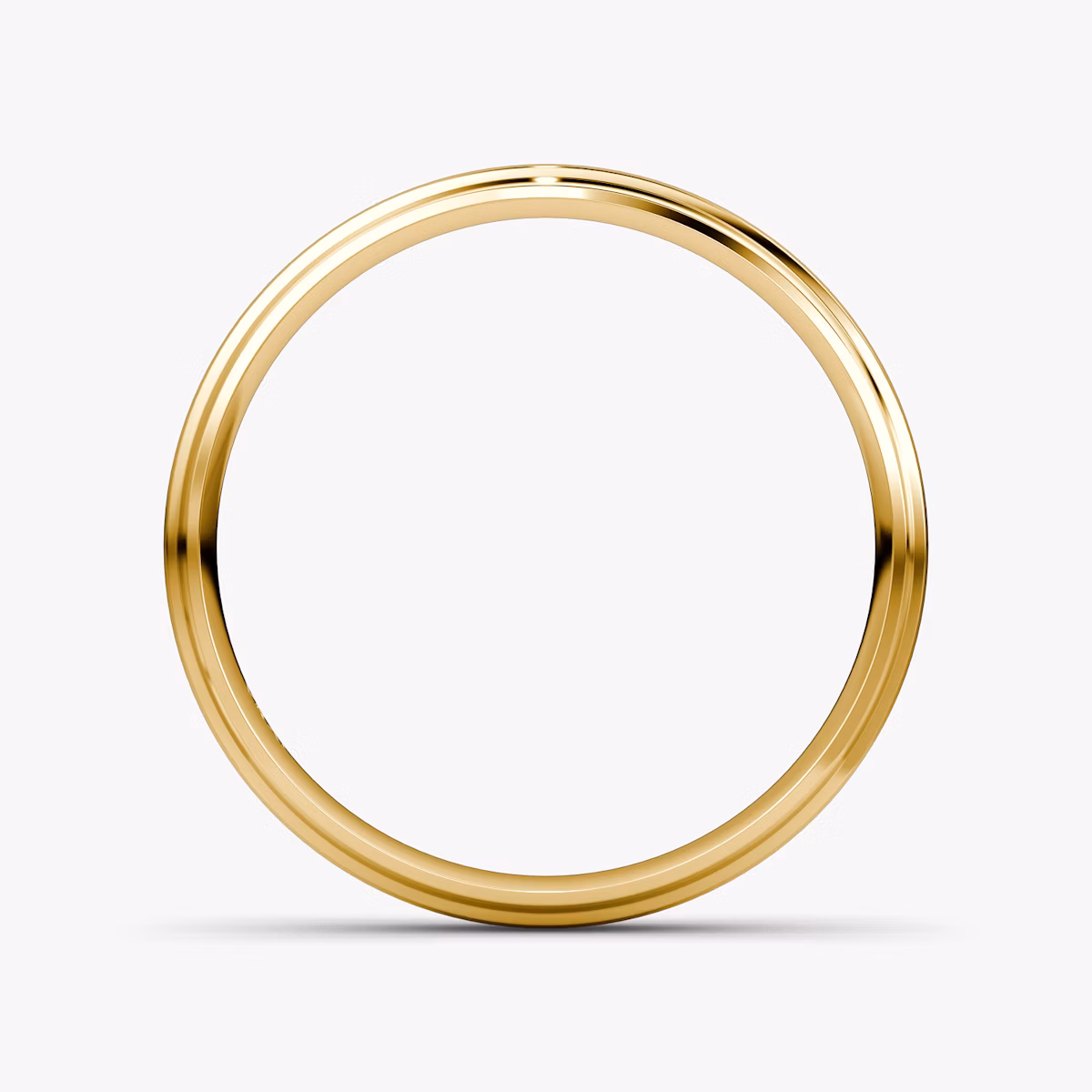 The Satin Band | 18k | Yellow Gold