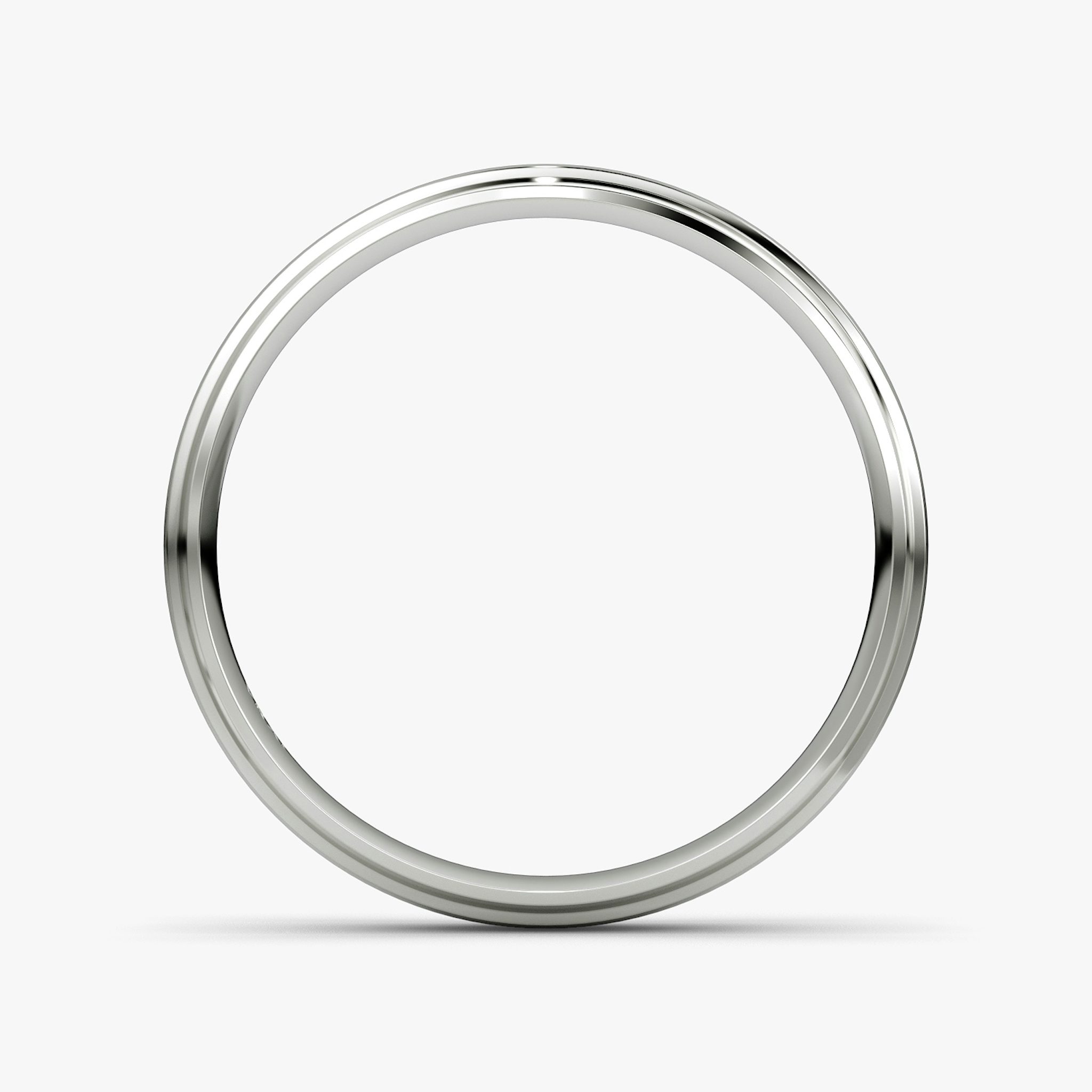 The Satin Band | 18k | White Gold