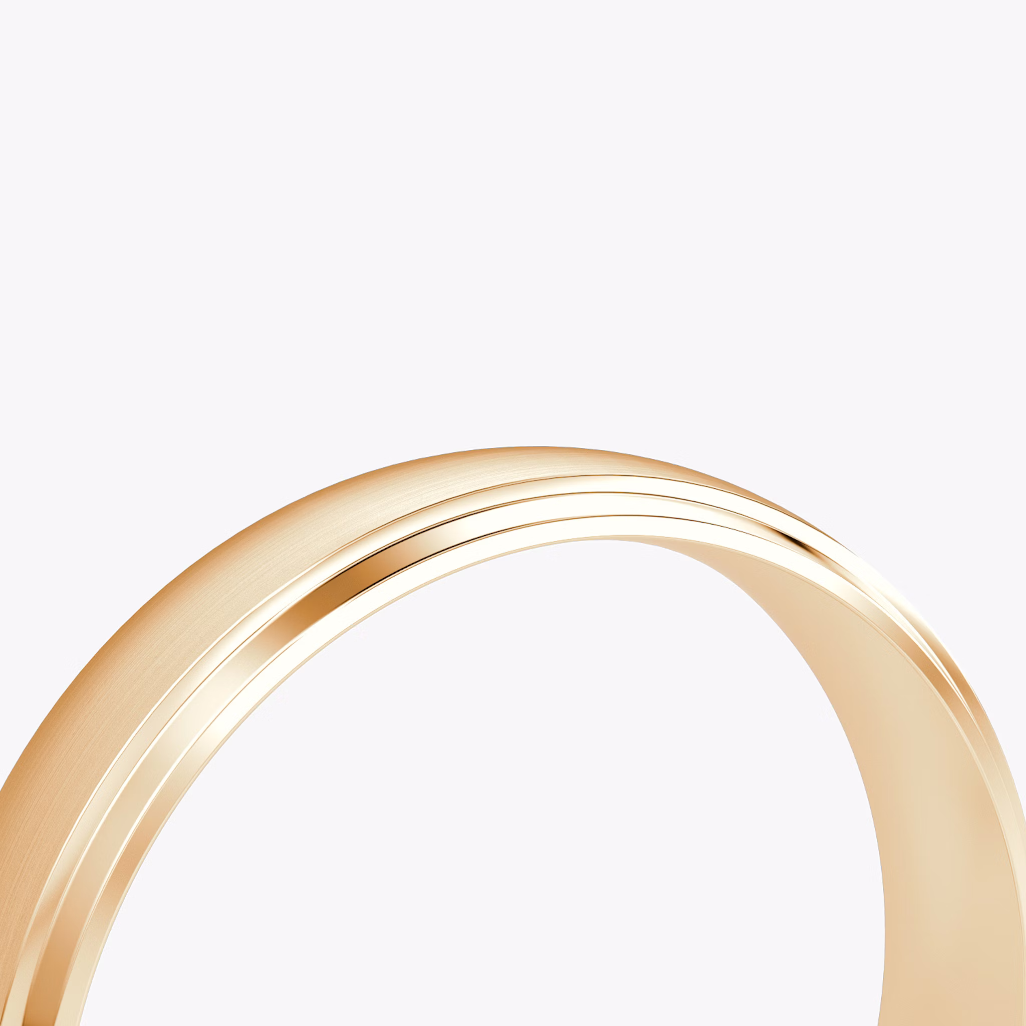 The Satin Band | 14k | Rose Gold